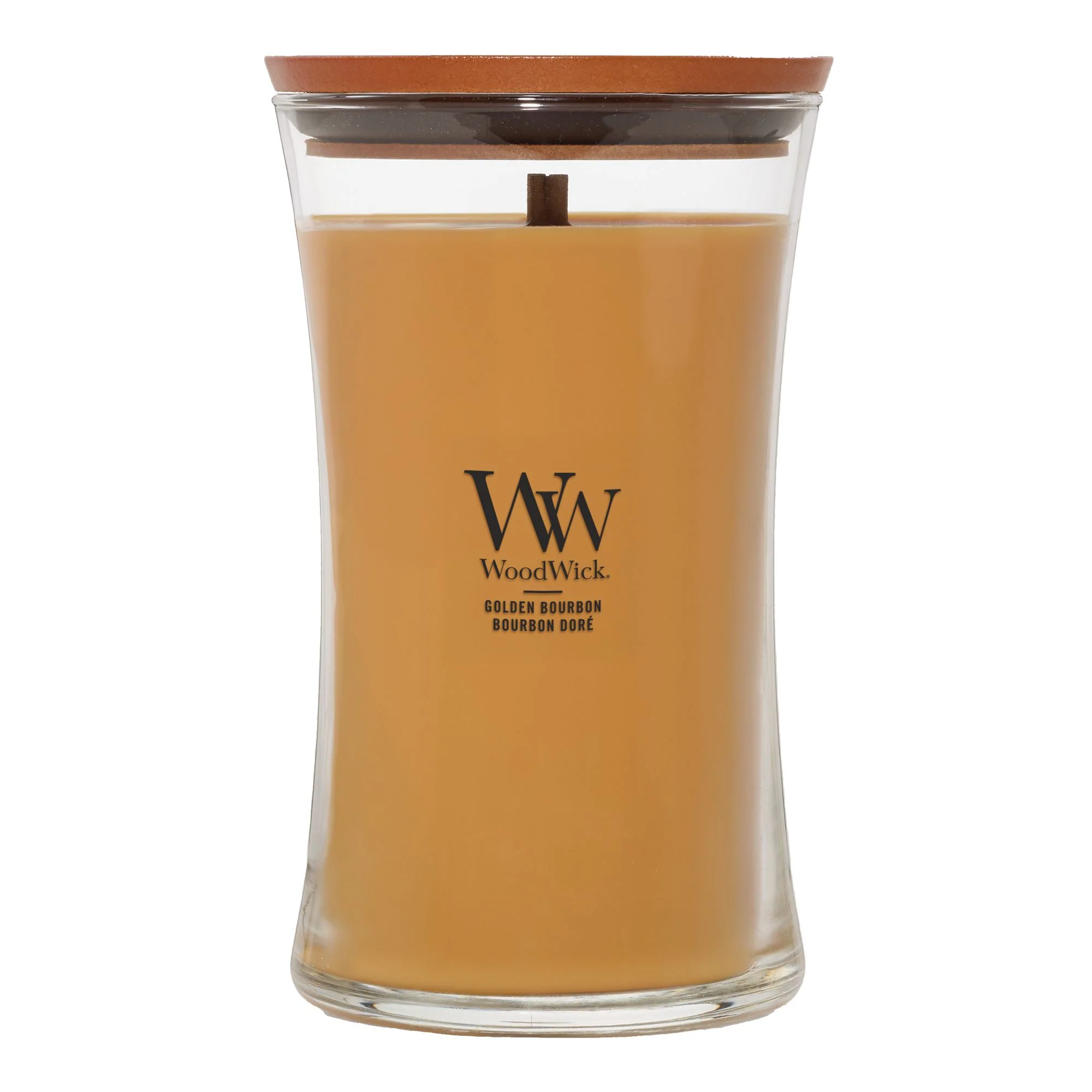 Golden Bourbon Large Hourglass by WoodWick - Image 7