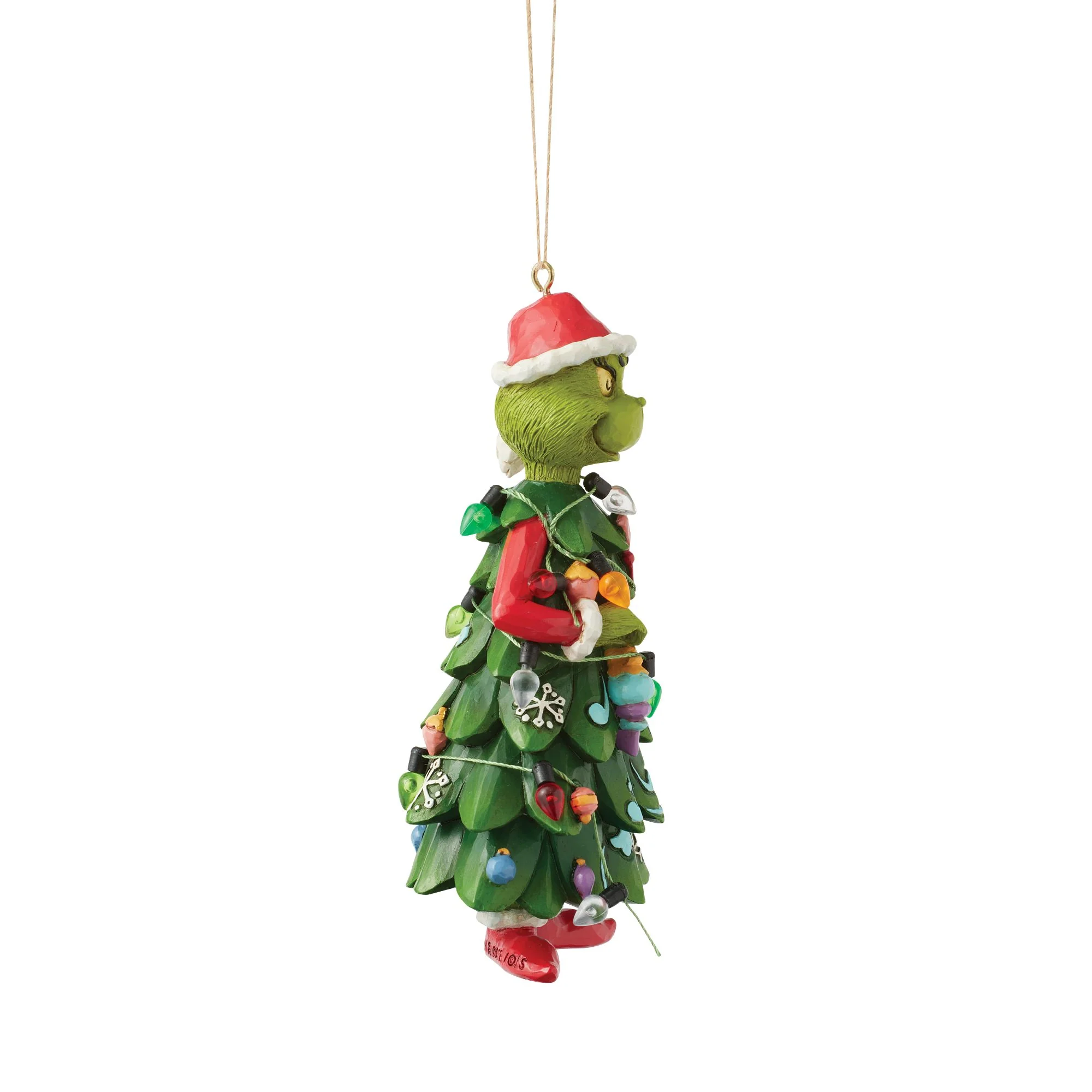 Grinch as a Christmas Tree Hanging Ornament - The Grinch by Jim Shore - Image 4