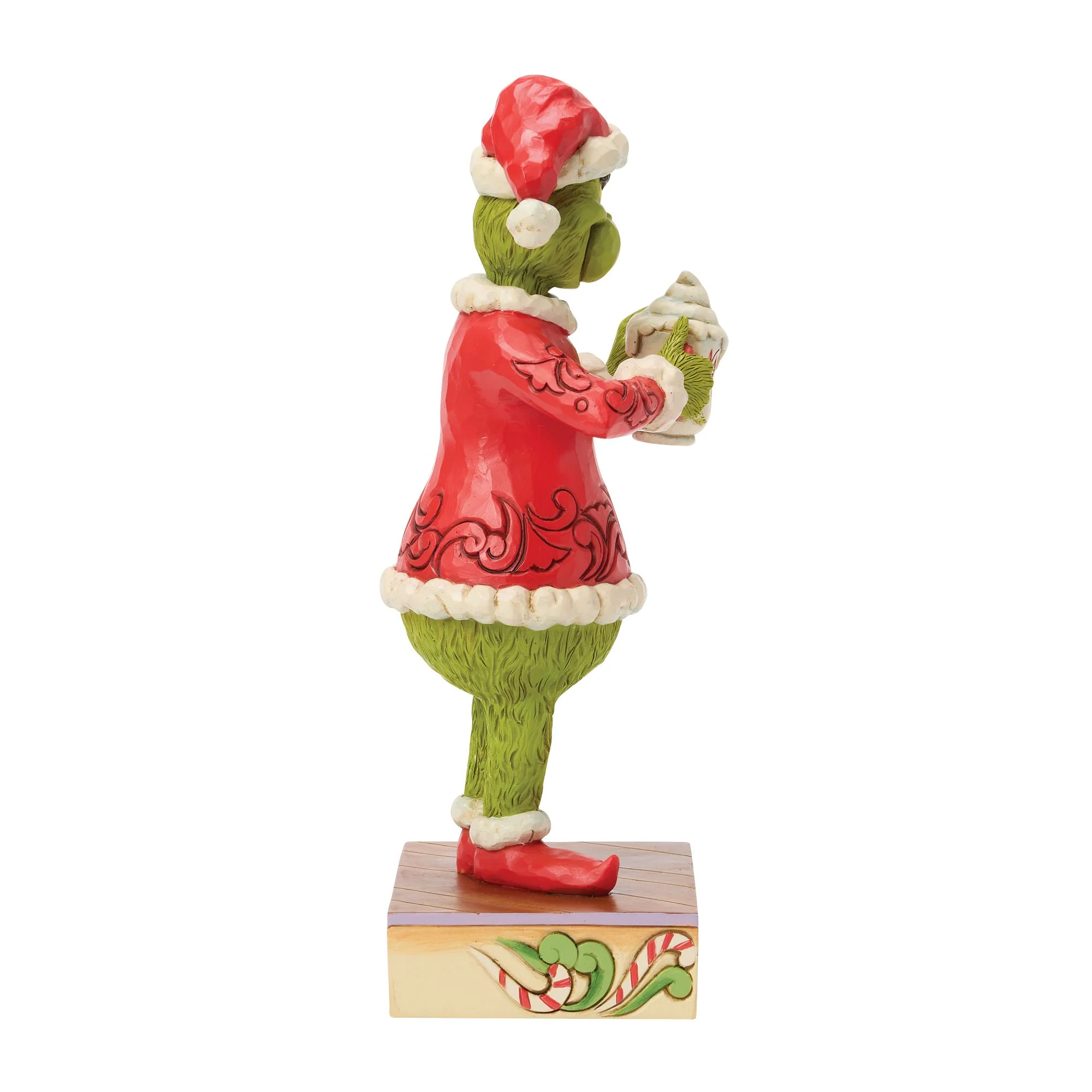 Grinch with Hot Chocolate Mug Figurine - Image 5