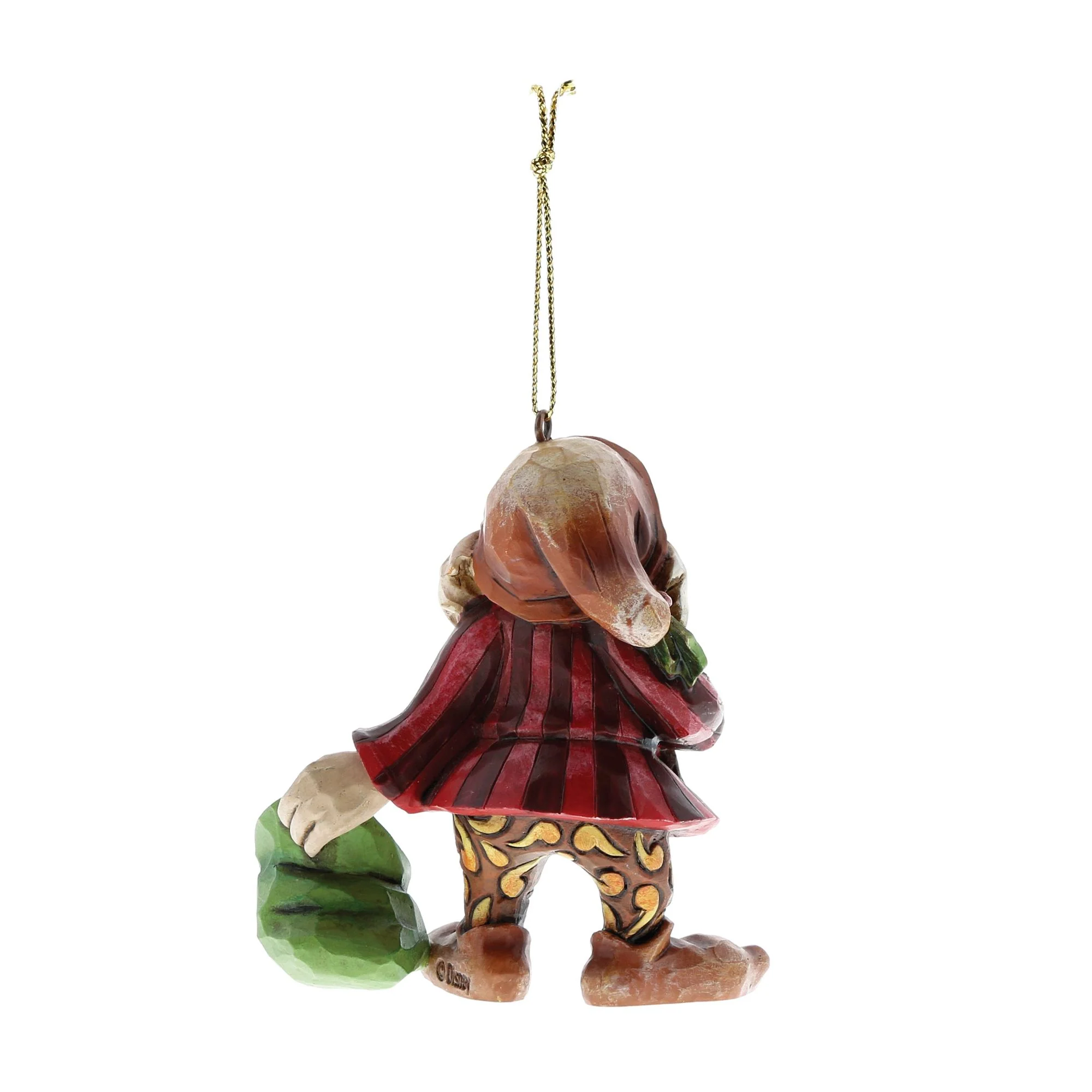 Grumpy Snow White Hanging Ornament - Disney Traditions by Jim Shore - Image 3