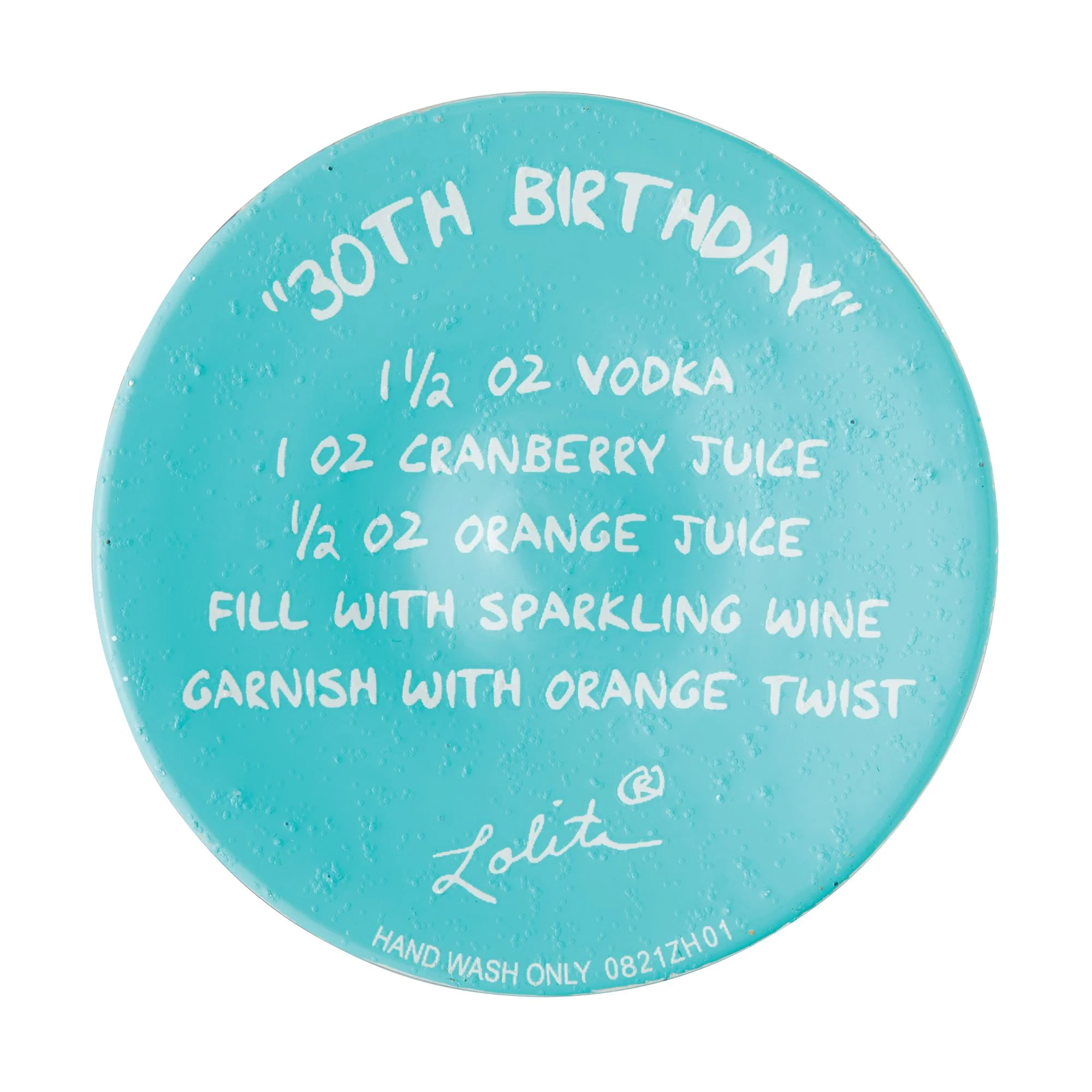 Happy 30th Birthday Wine Glass by Lolita - Image 5