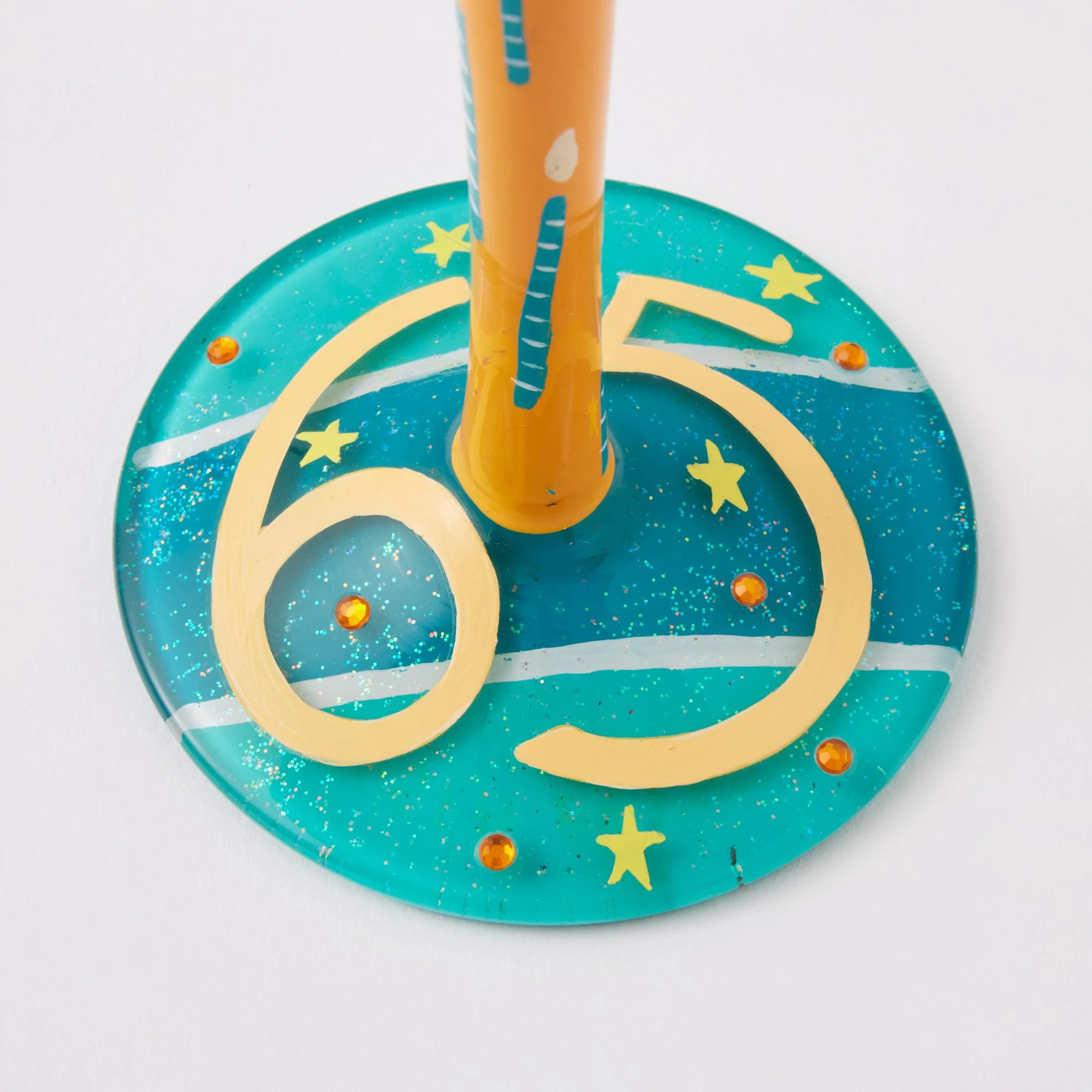 Happy 65th Birthday Wine Glass - Image 6