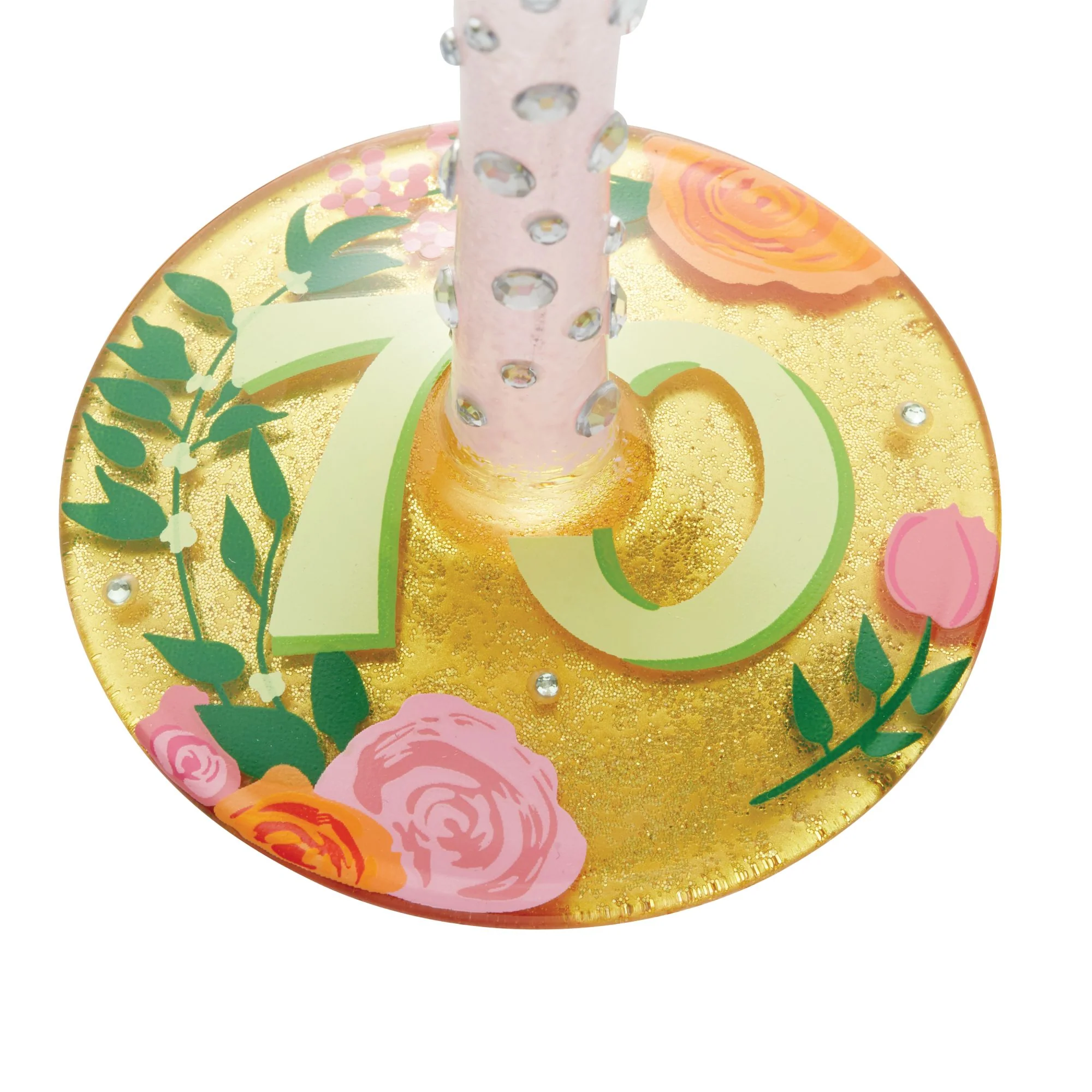 Happy 70th Birthday Wine Glass by Lolita - Image 6