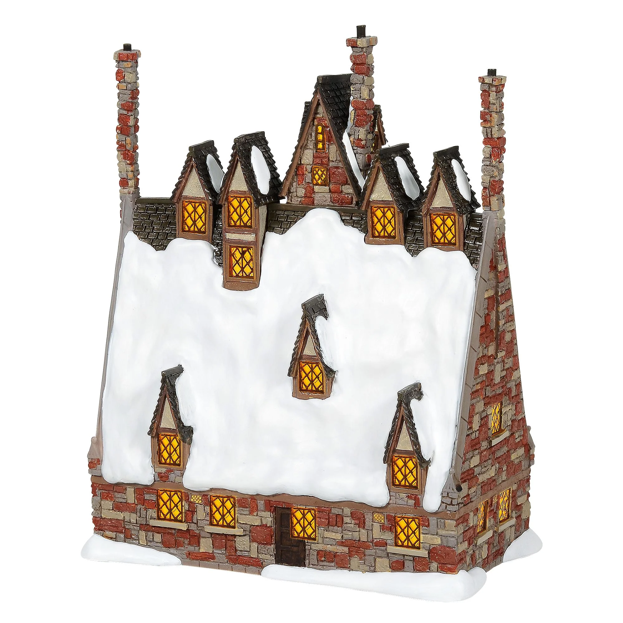 The Three Broomsticks Illuminated Model Building (EU Version) - Harry Potter Village by D56 - Image 2