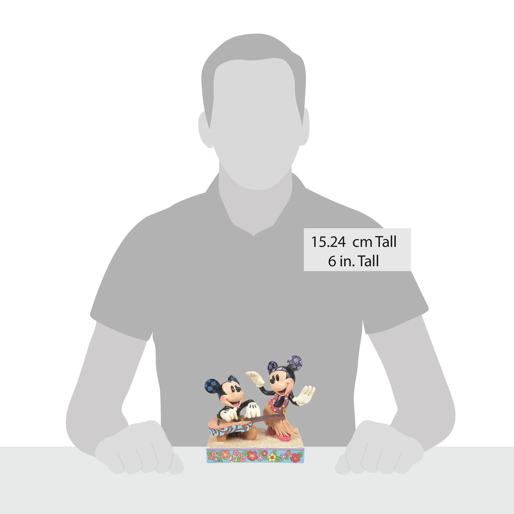 Hawaiian Holiday (Mickey & Minnie Hawaii Figurine) - Disney Traditions by Jim Shore - Image 7