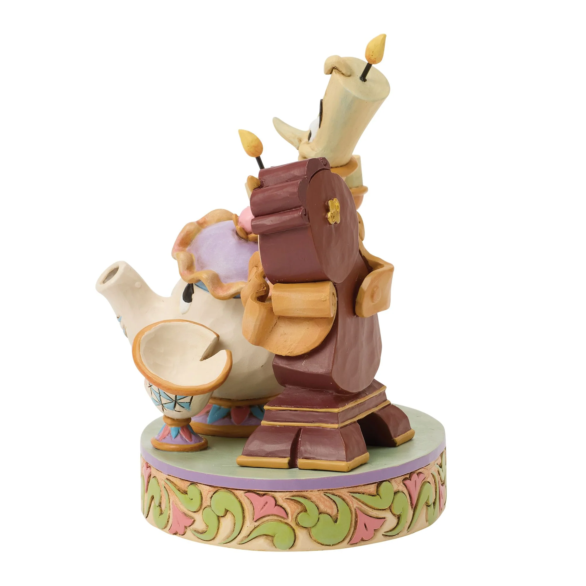 Heart of the Castle (Lumiere, Mrs Potts, Cogsworth and Chip Figurine) - Image 4