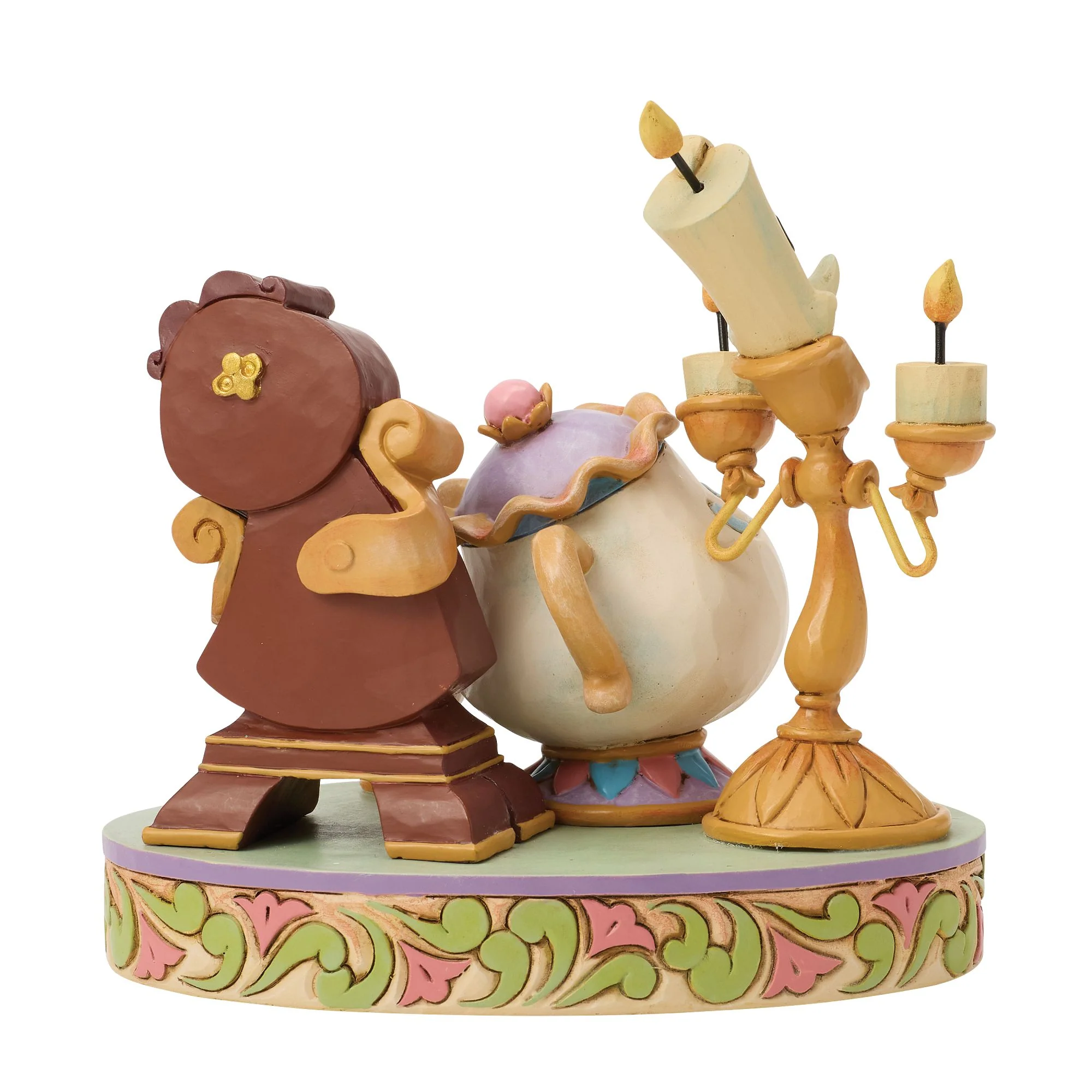 Heart of the Castle (Lumiere, Mrs Potts, Cogsworth and Chip Figurine) - Image 5