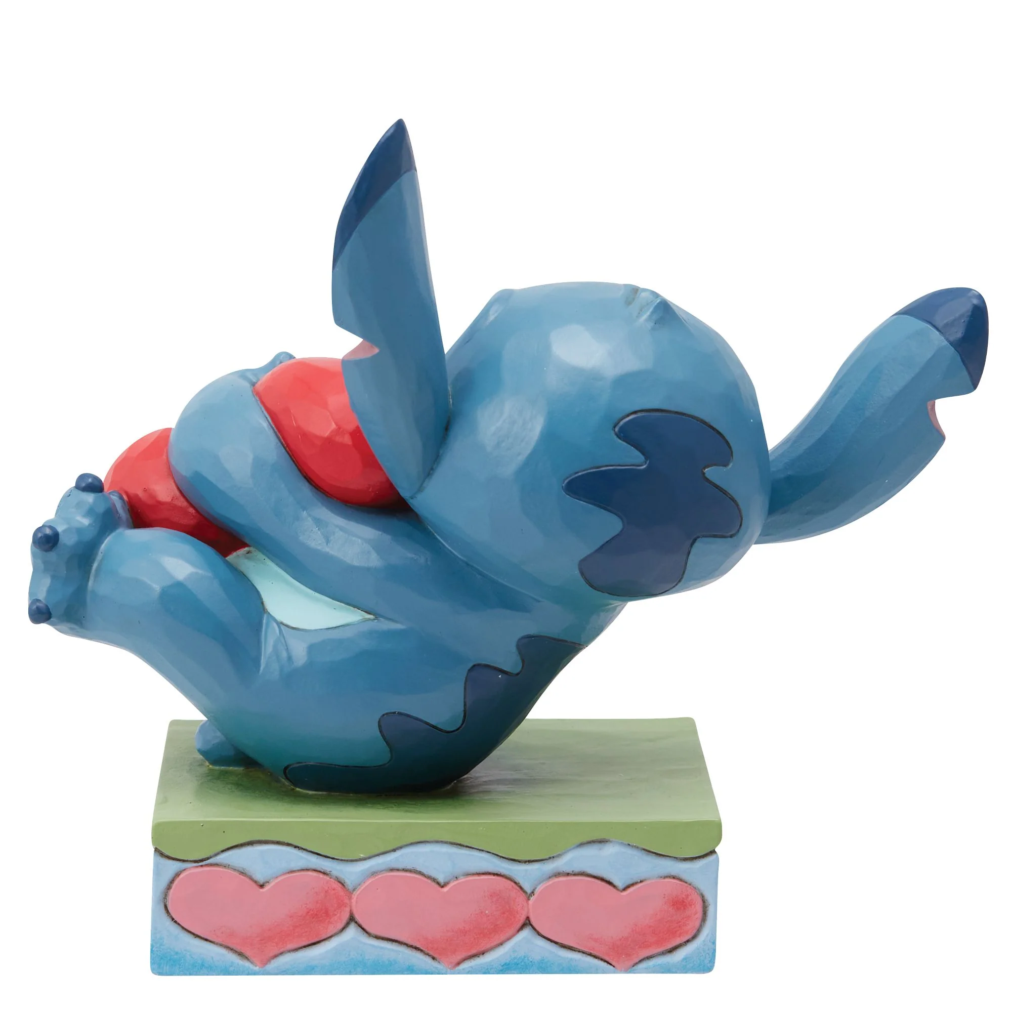 Heart Struck (Stitch Hugging a Heart Figurine) - Disney Traditions by Jim Shore - Image 2