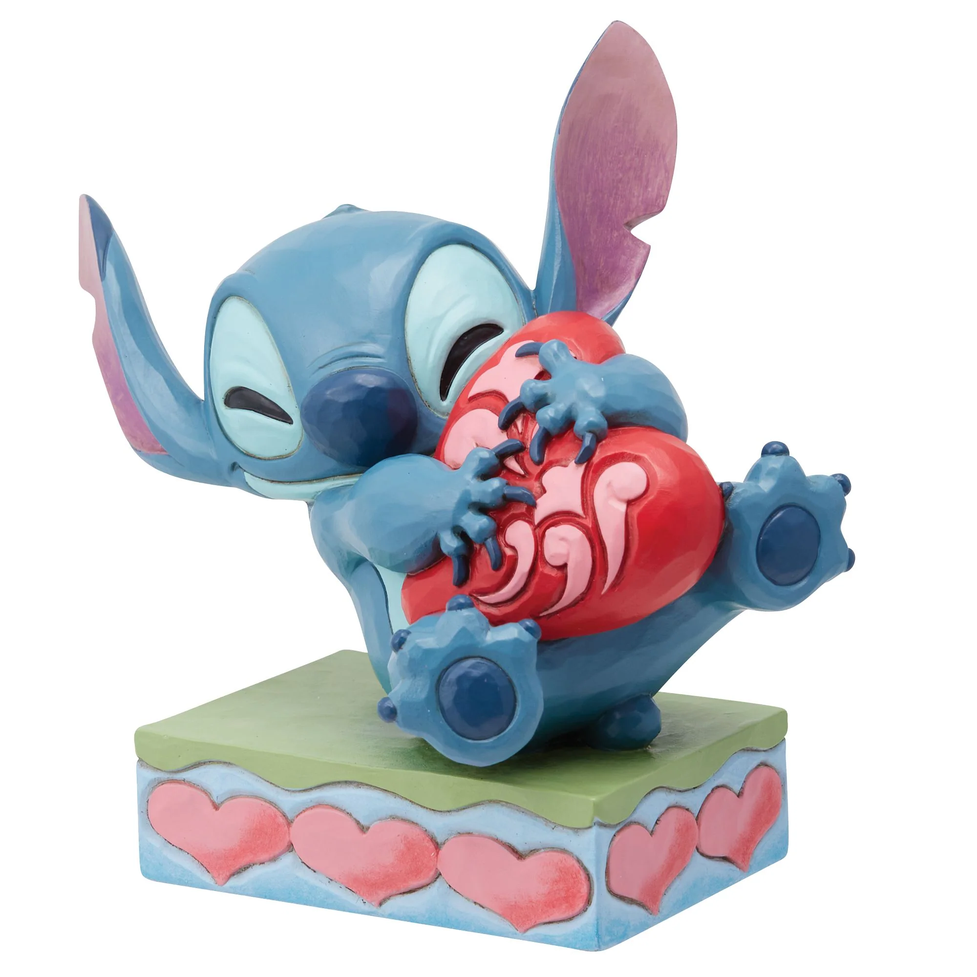 Heart Struck (Stitch Hugging a Heart Figurine) - Disney Traditions by Jim Shore - Image 3