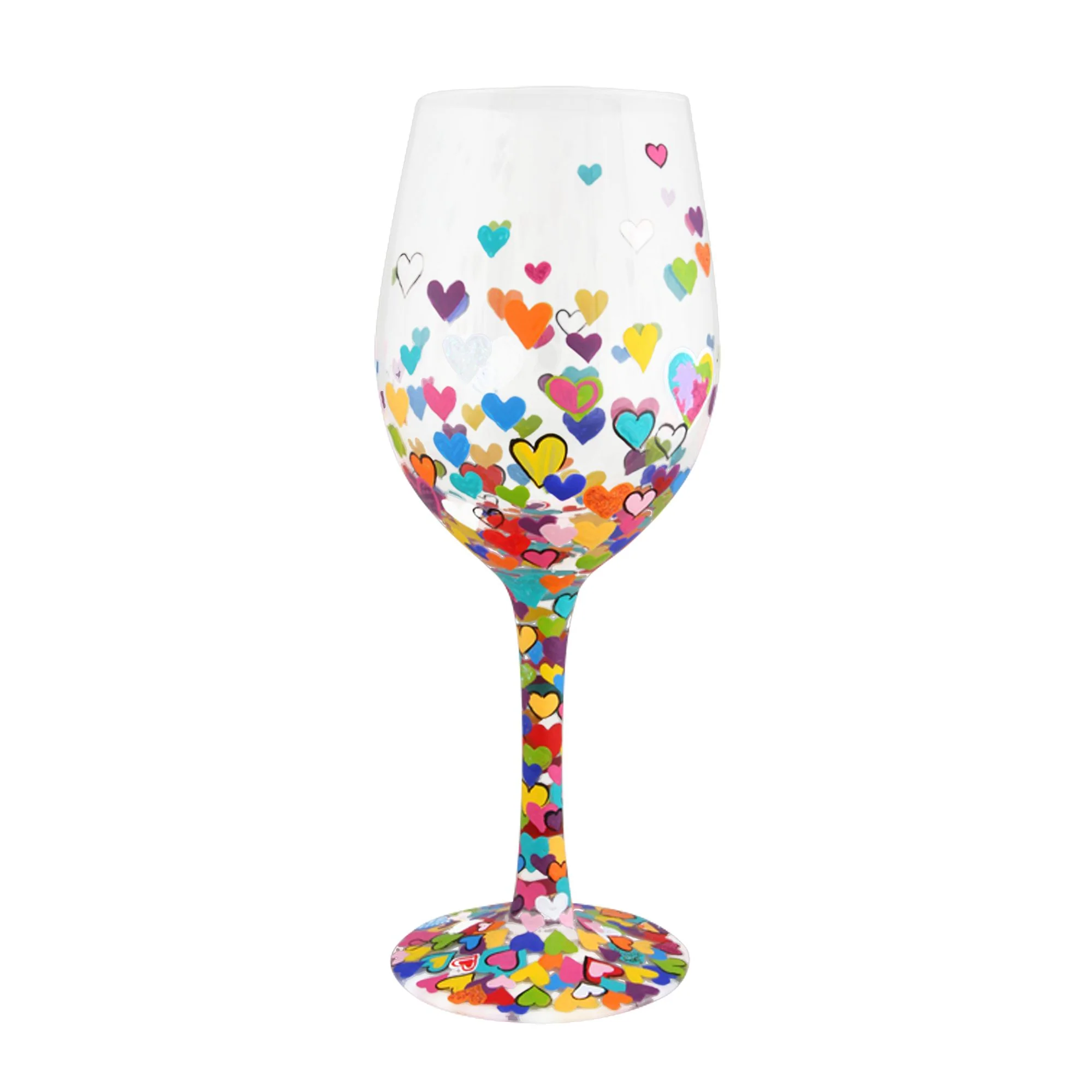 Hearts-A-Million Wine Glass by Lolita - Image 3