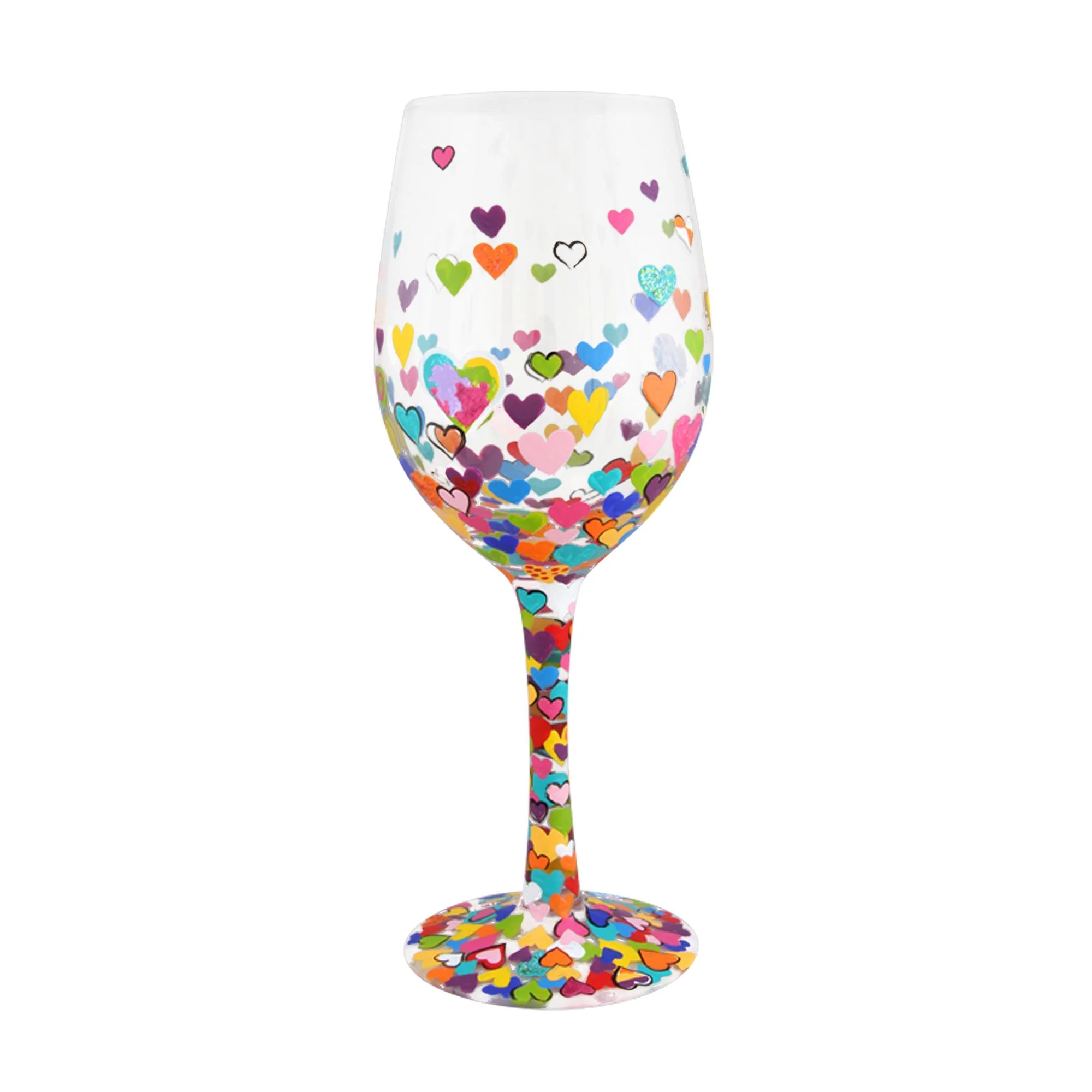 Hearts-A-Million Wine Glass by Lolita - Image 4