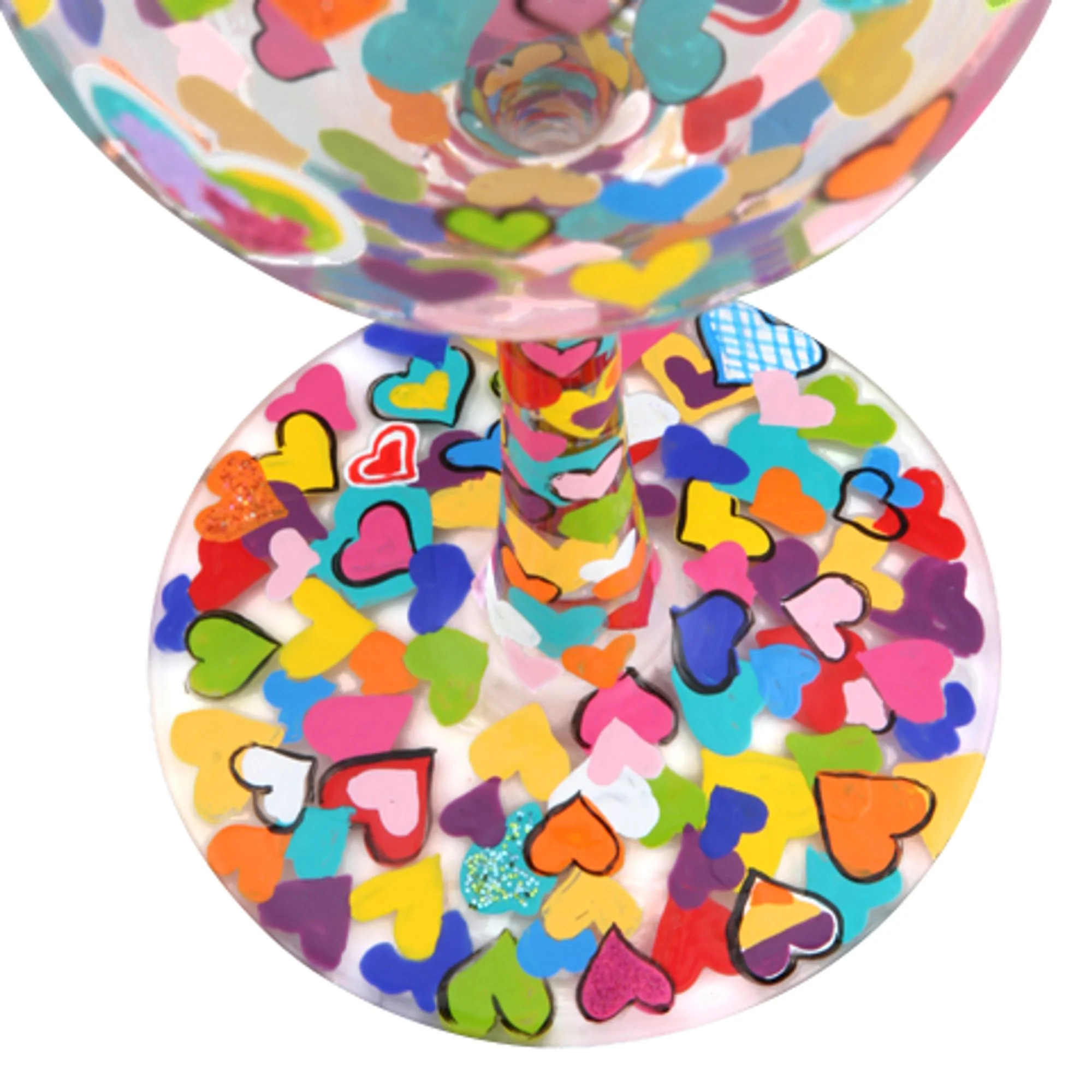 Hearts-A-Million Wine Glass by Lolita - Image 5