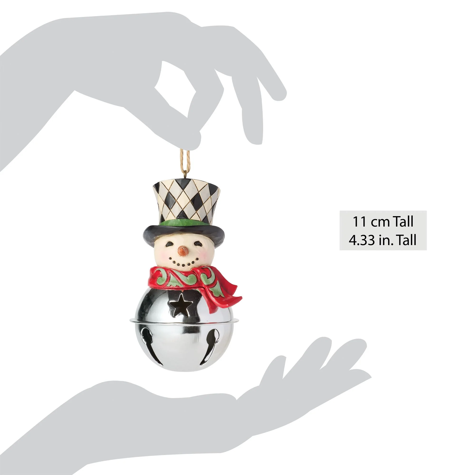 Highland Glen Snowman Hanging Ornament - Image 5