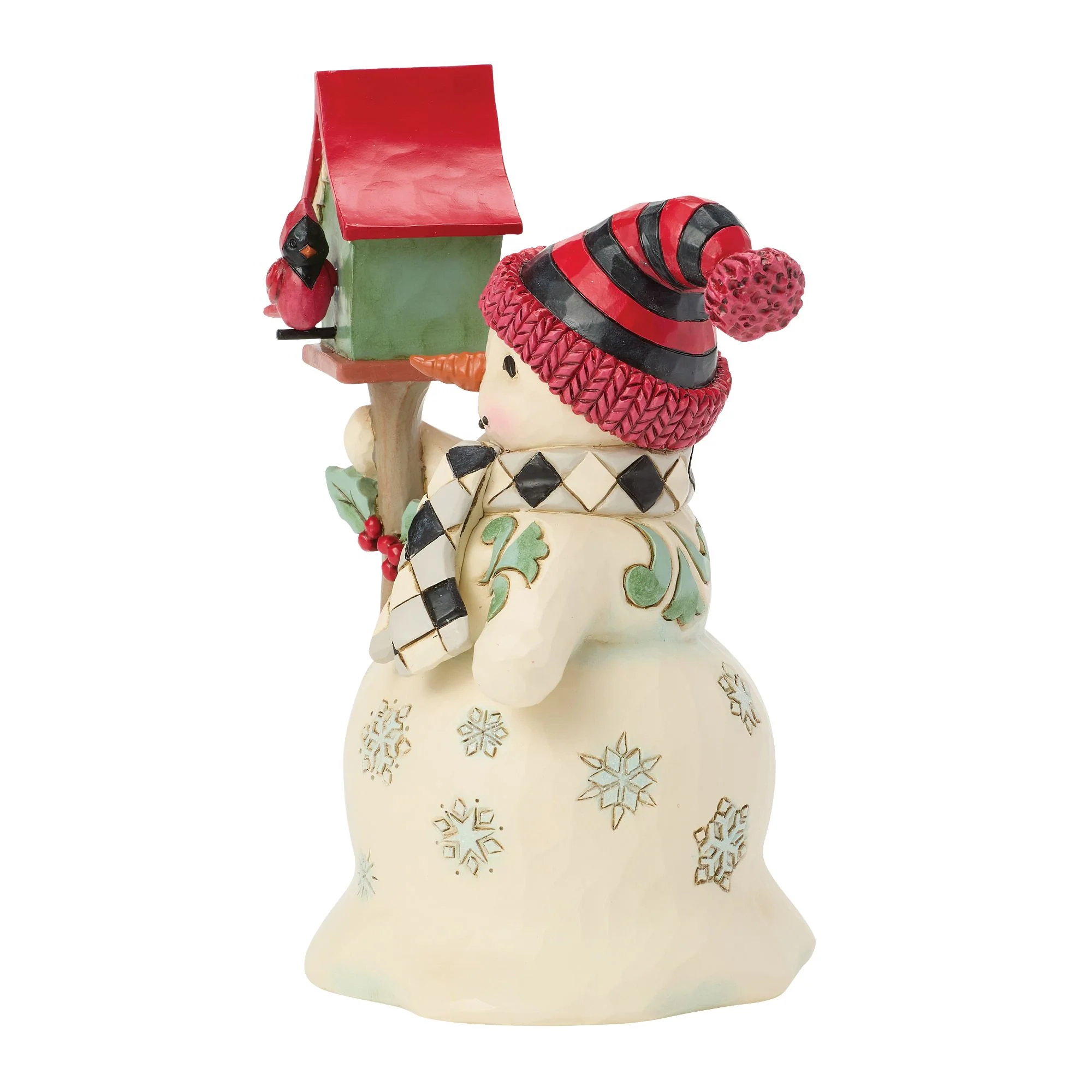 Highland Glen Snowman with Birdhouse - Image 2