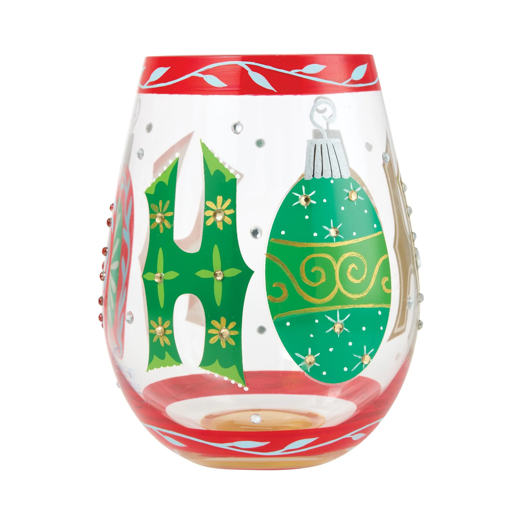 Ho Ho Ho Stemless Glass - Image 3