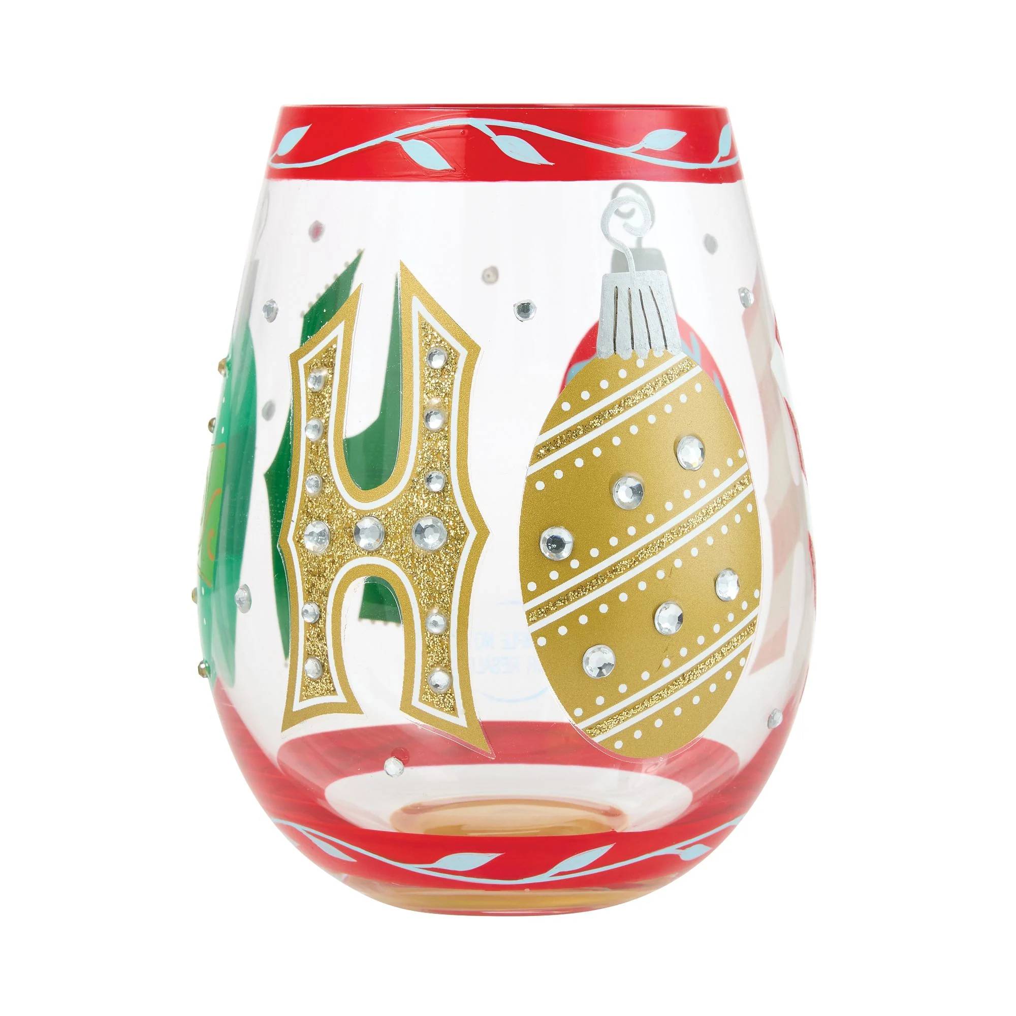 Ho Ho Ho Stemless Glass - Image 4