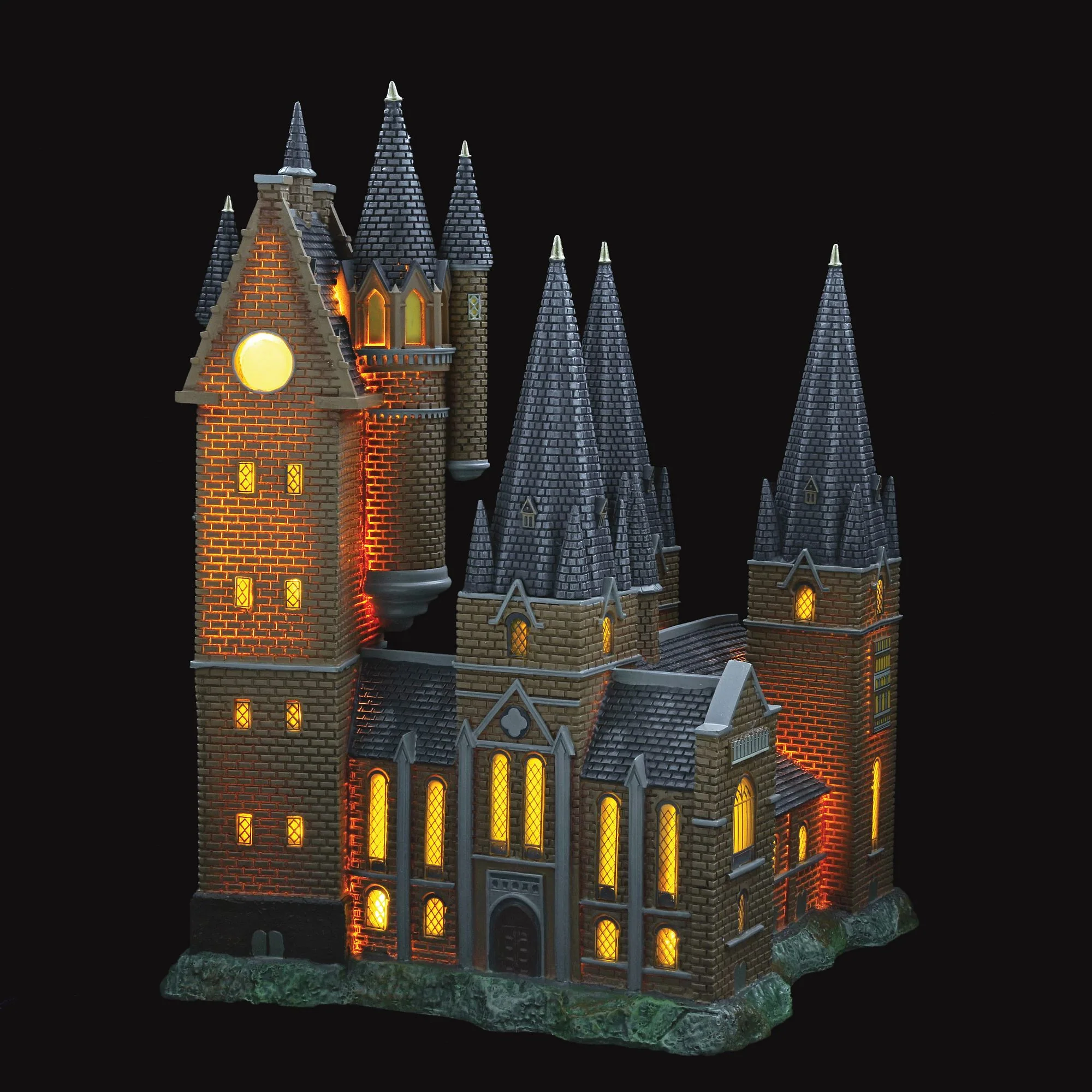 Hogwarts Astronomy Tower Illuminated Model Building- Harry Potter Village by D56 - Image 3