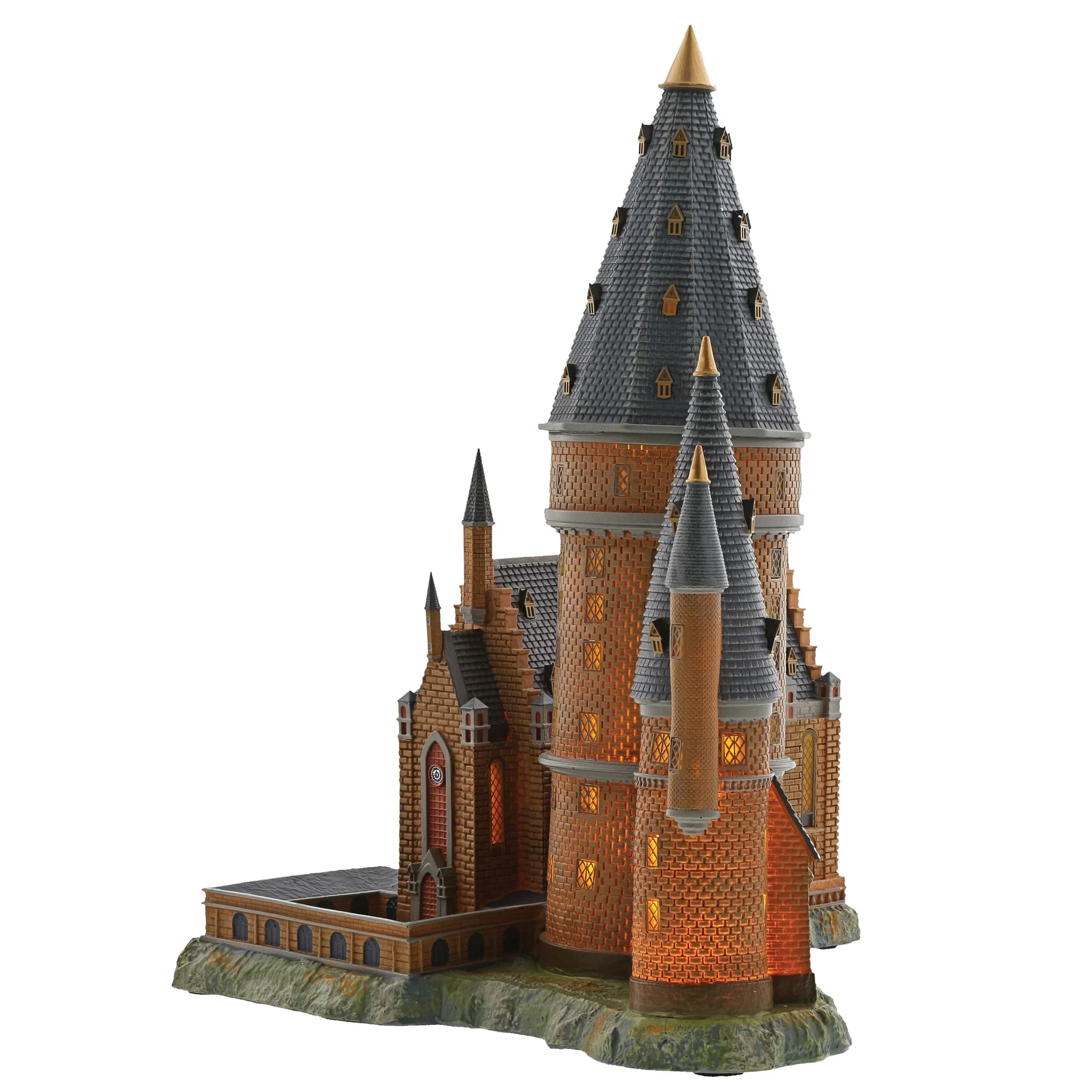 Hogwarts Great Hall and Tower Illuminated Model Building- Harry Potter Village by D56 - Image 4