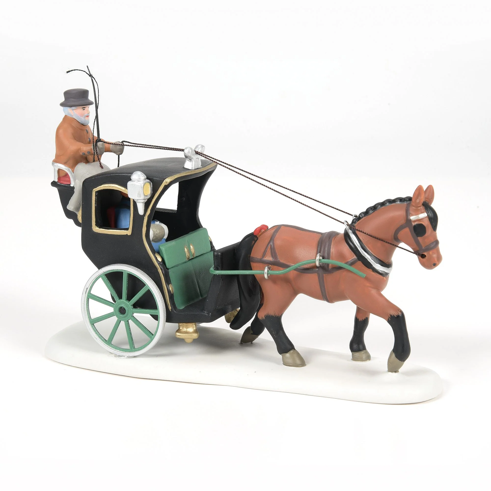 Holiday Cab Ride (Dickens Cab) - Dickens Village - Image 4