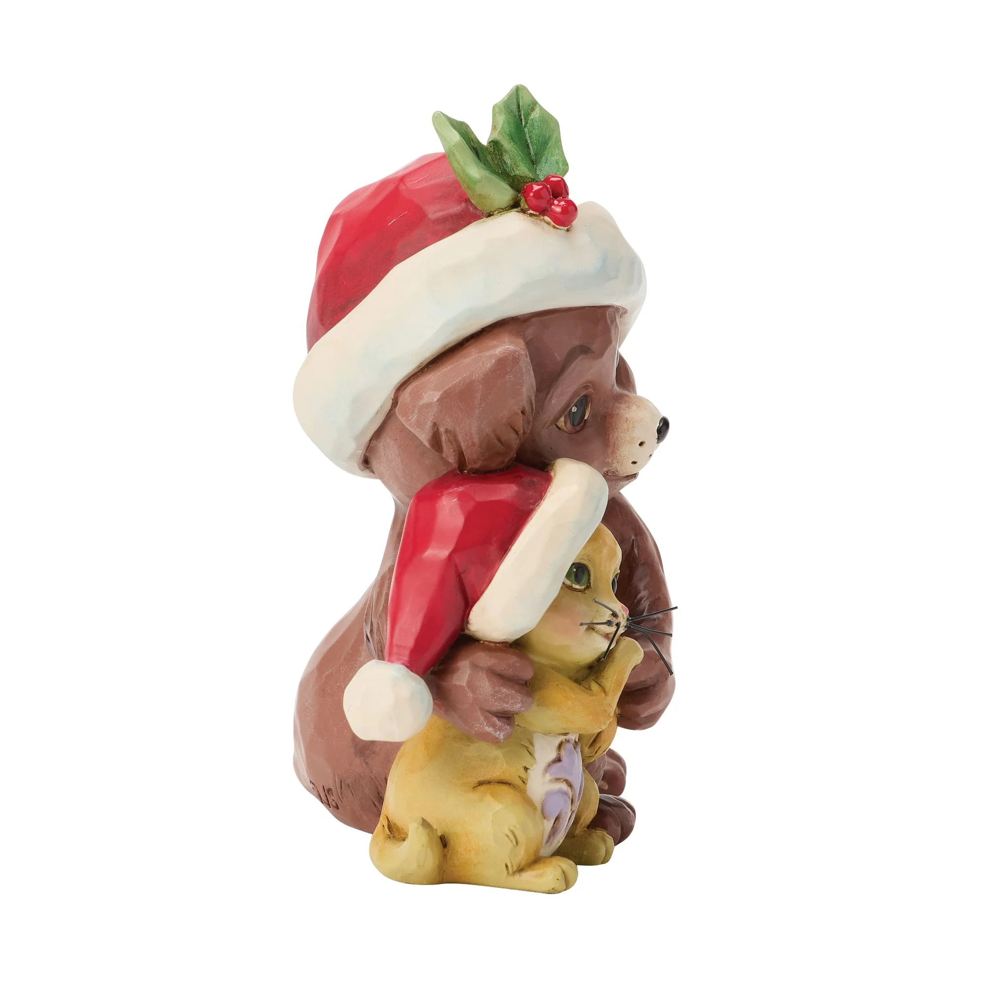 Hugging Dog and Cat Mini Figurine - Image 4