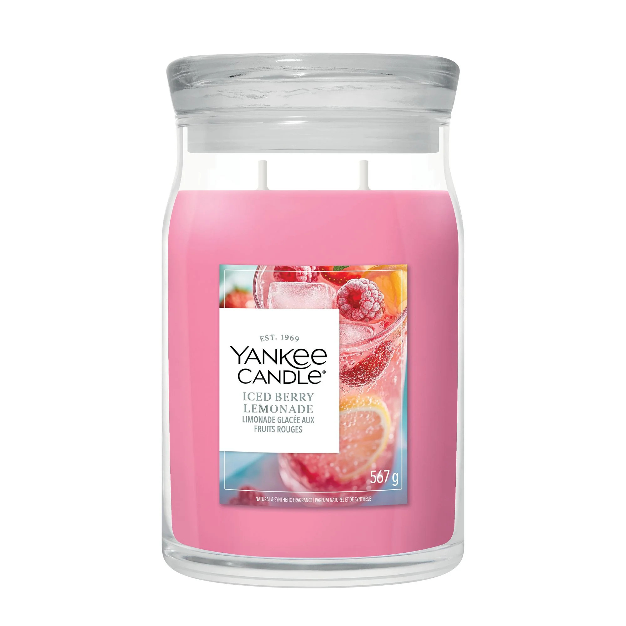 Iced Berry Lemonade Signature Large Jar by Yankee Candle