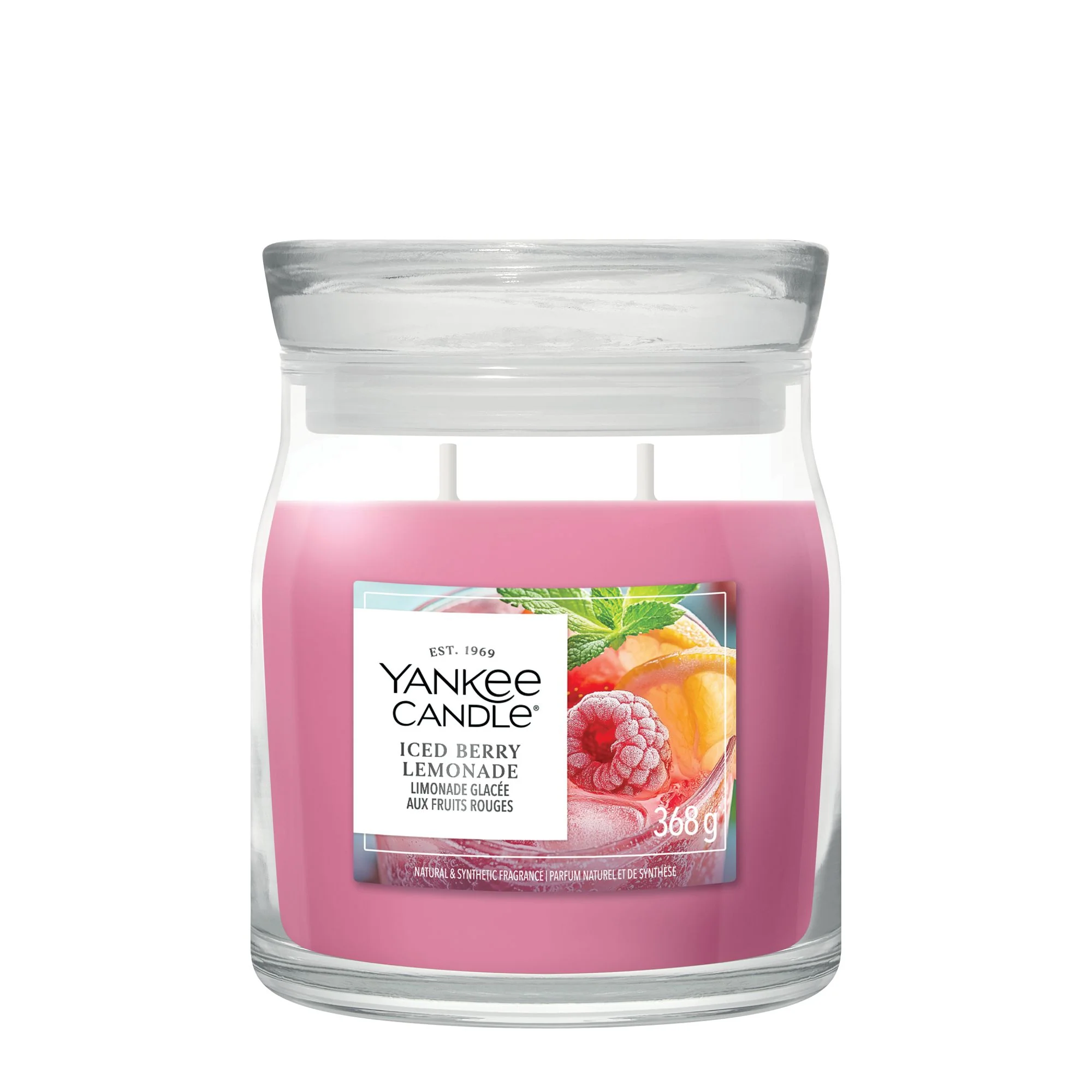 Iced Berry Lemonade Signature Medium Jar by Yankee Candle