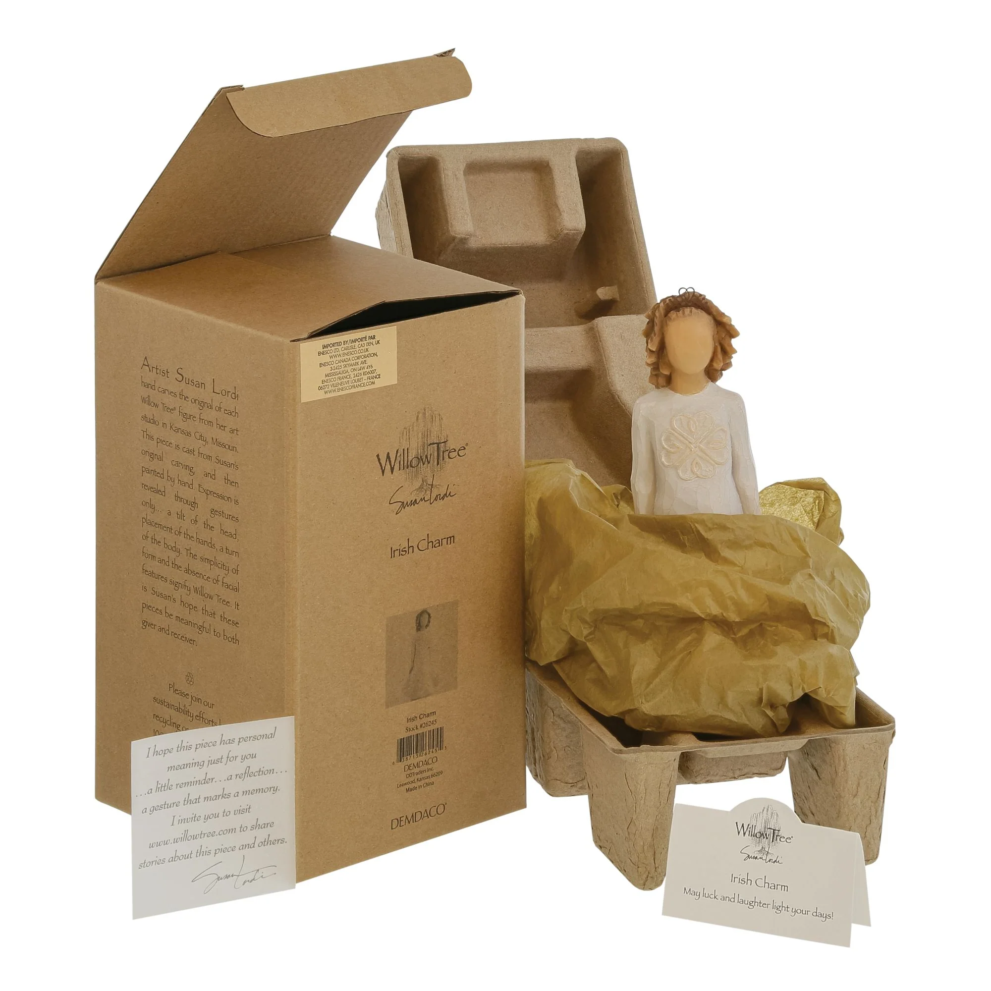Irish Charm Figurine by Willow Tree - Image 4