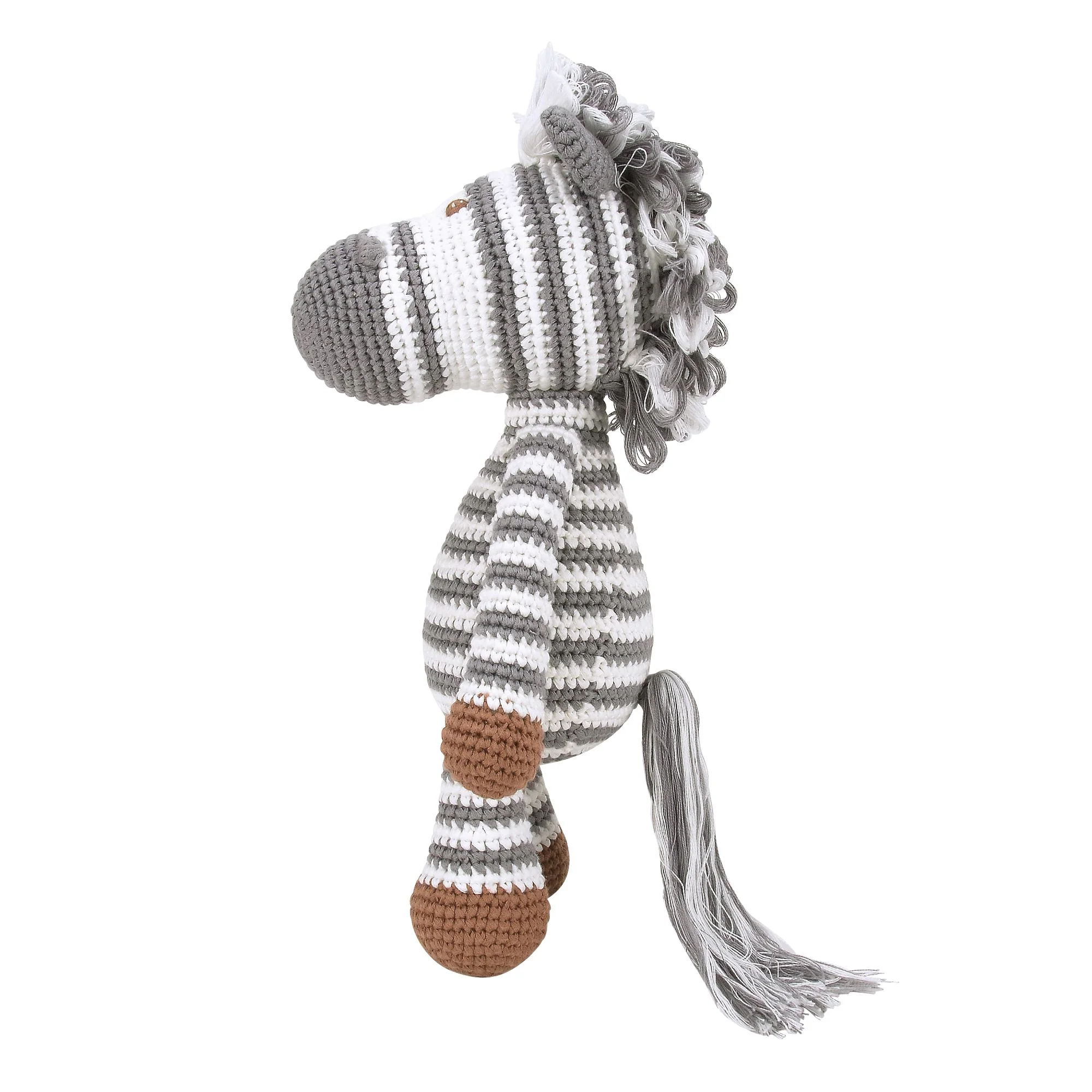 Isabella the Zebra Soft Toy by Woolie - Image 3