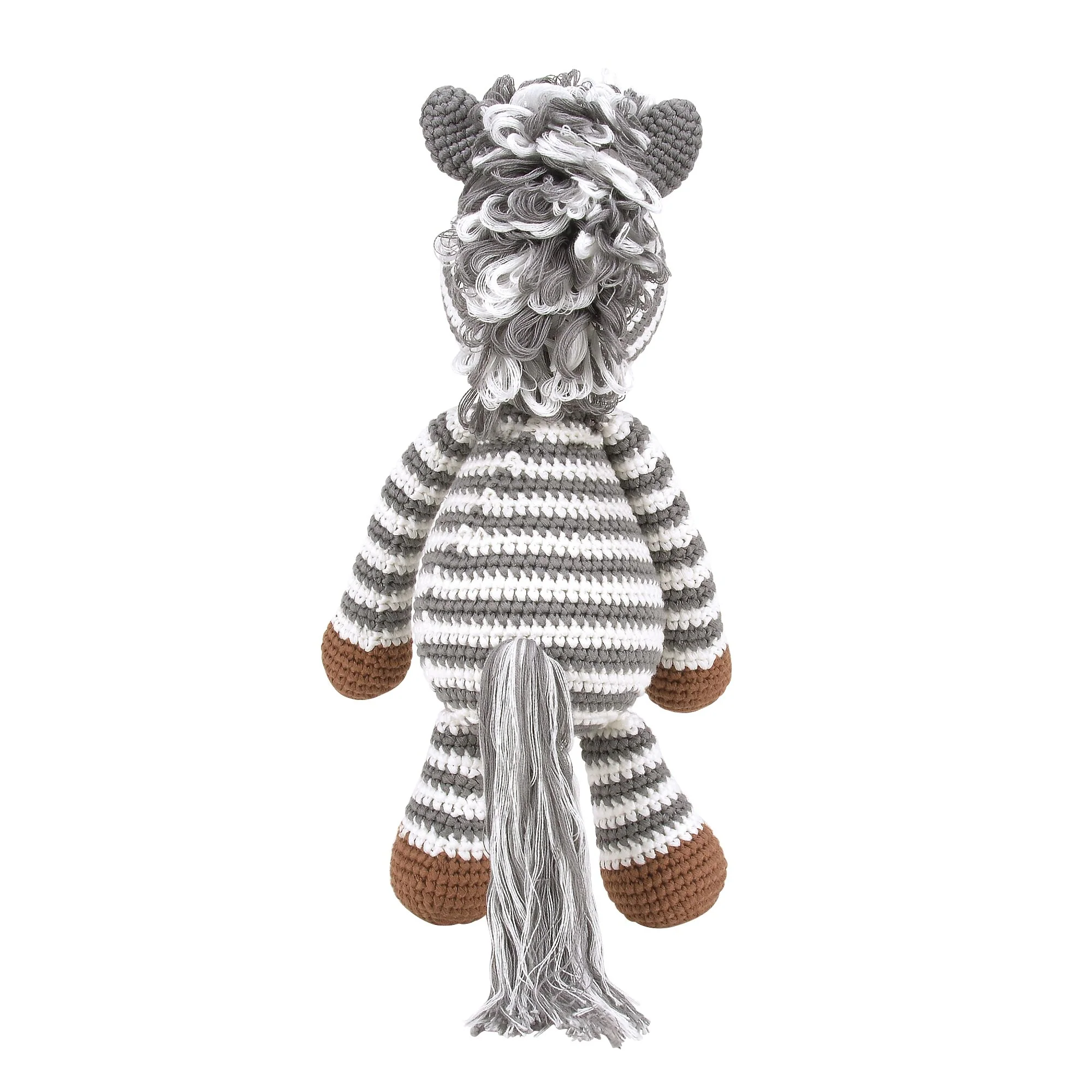 Isabella the Zebra Soft Toy by Woolie - Image 4