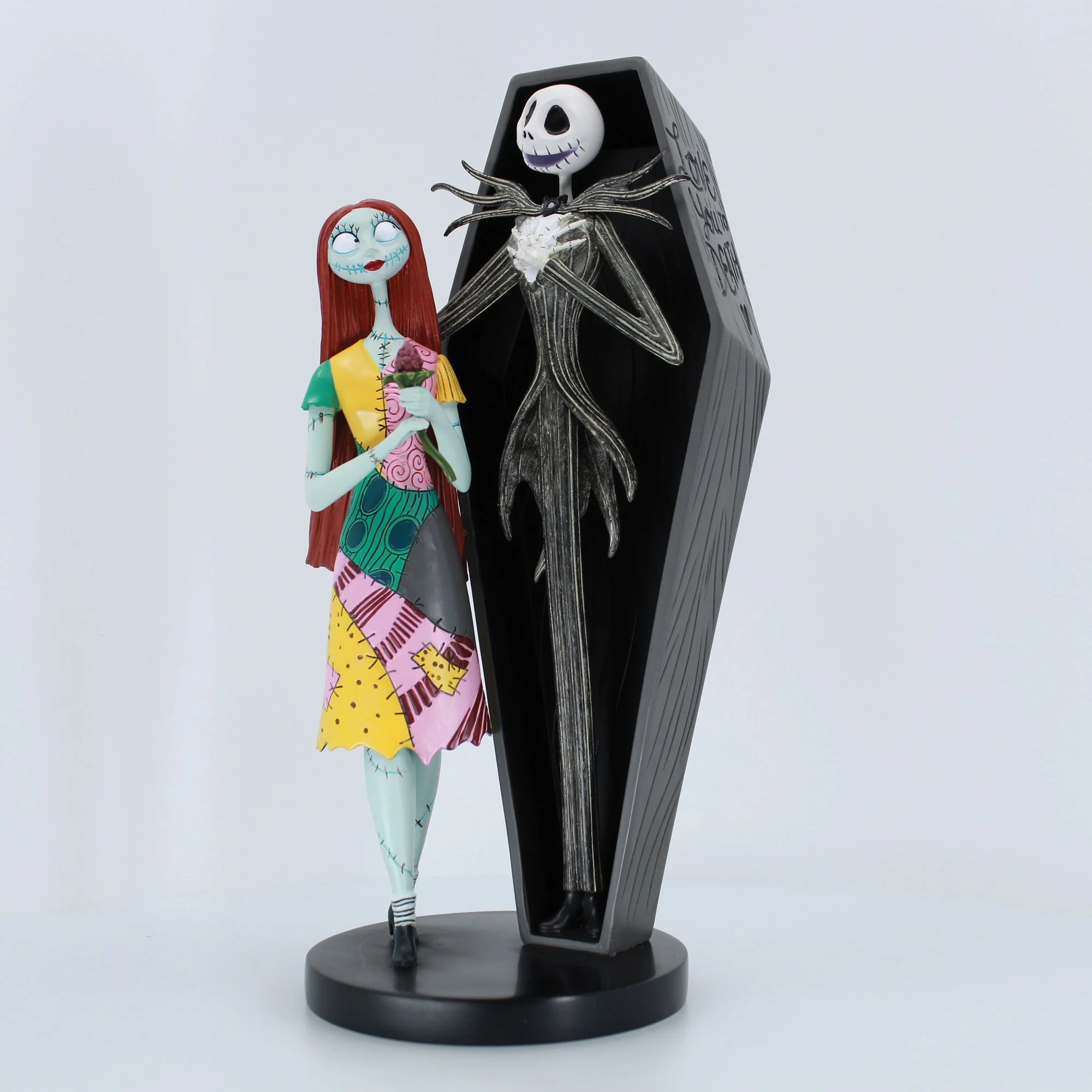 Jack and Sally Coffin Figurine by Disney Showcase - Image 3