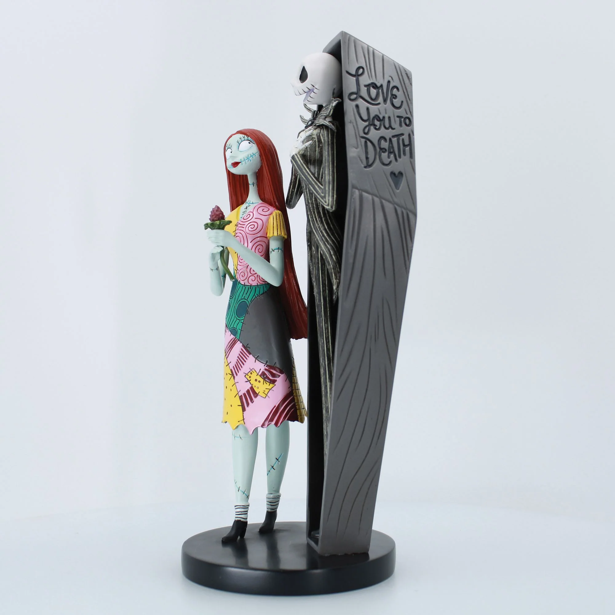 Jack and Sally Coffin Figurine by Disney Showcase - Image 4
