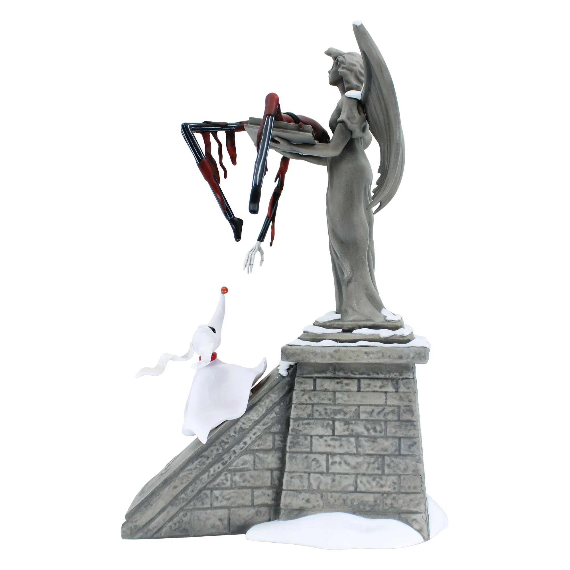 Jack Skellington and Zero Angel Statue - Image 3