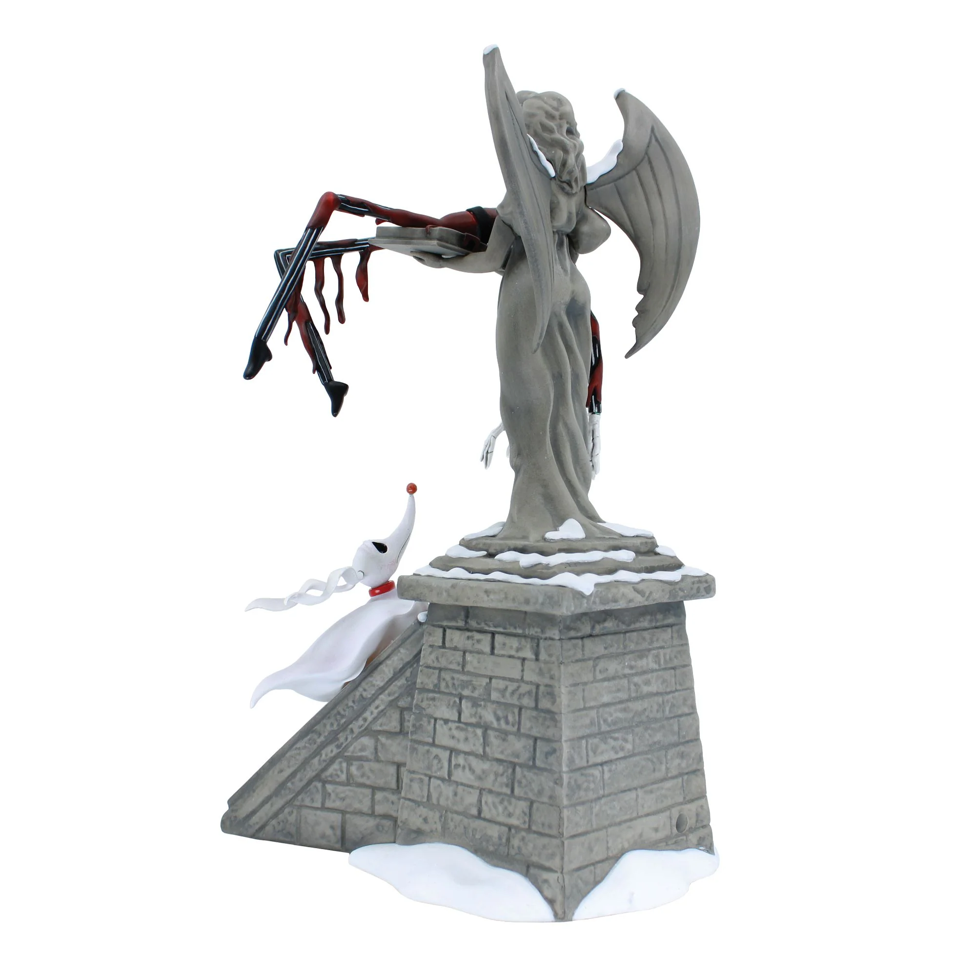 Jack Skellington and Zero Angel Statue - Image 4