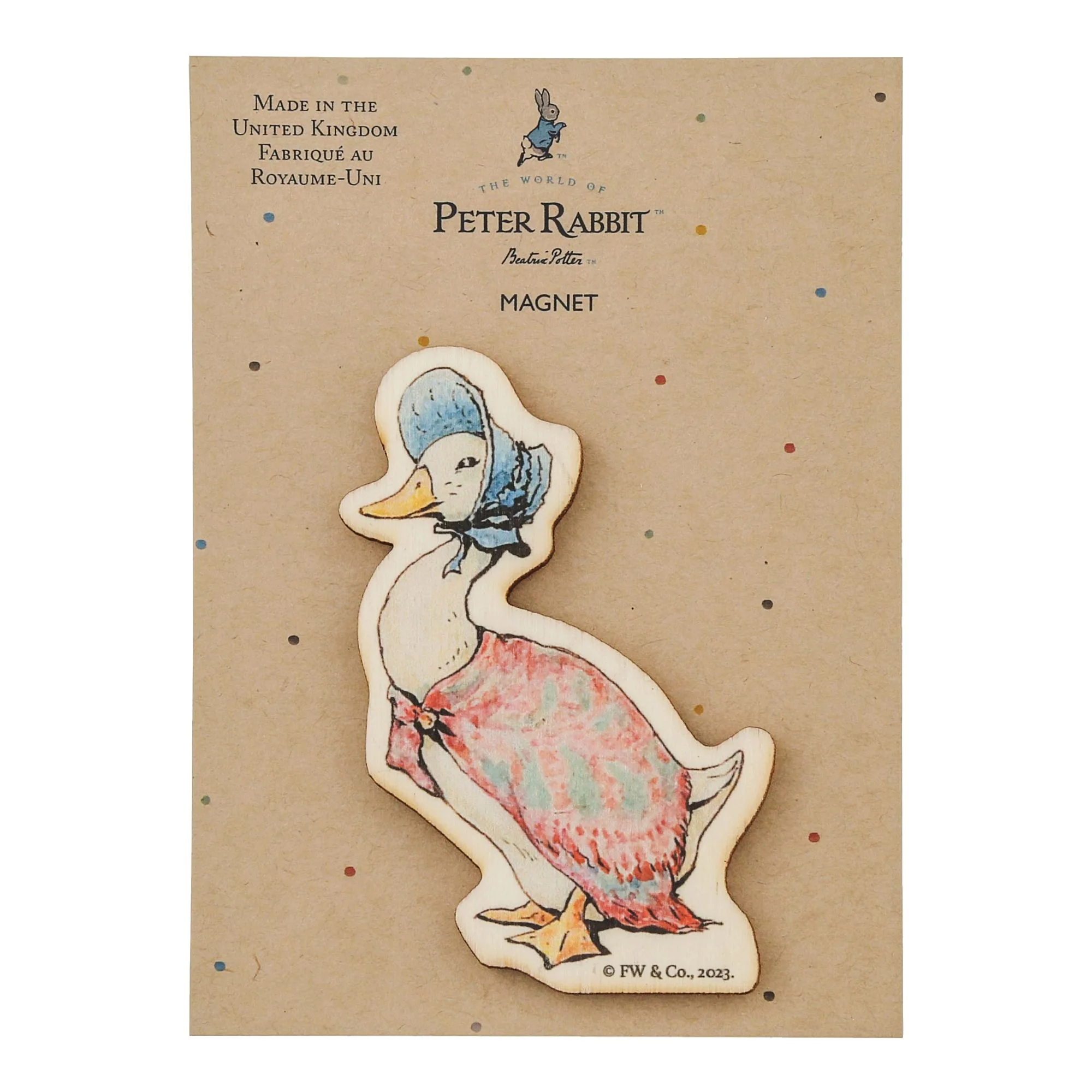 Jemima Puddle-duck Wooden Magnet - Image 5