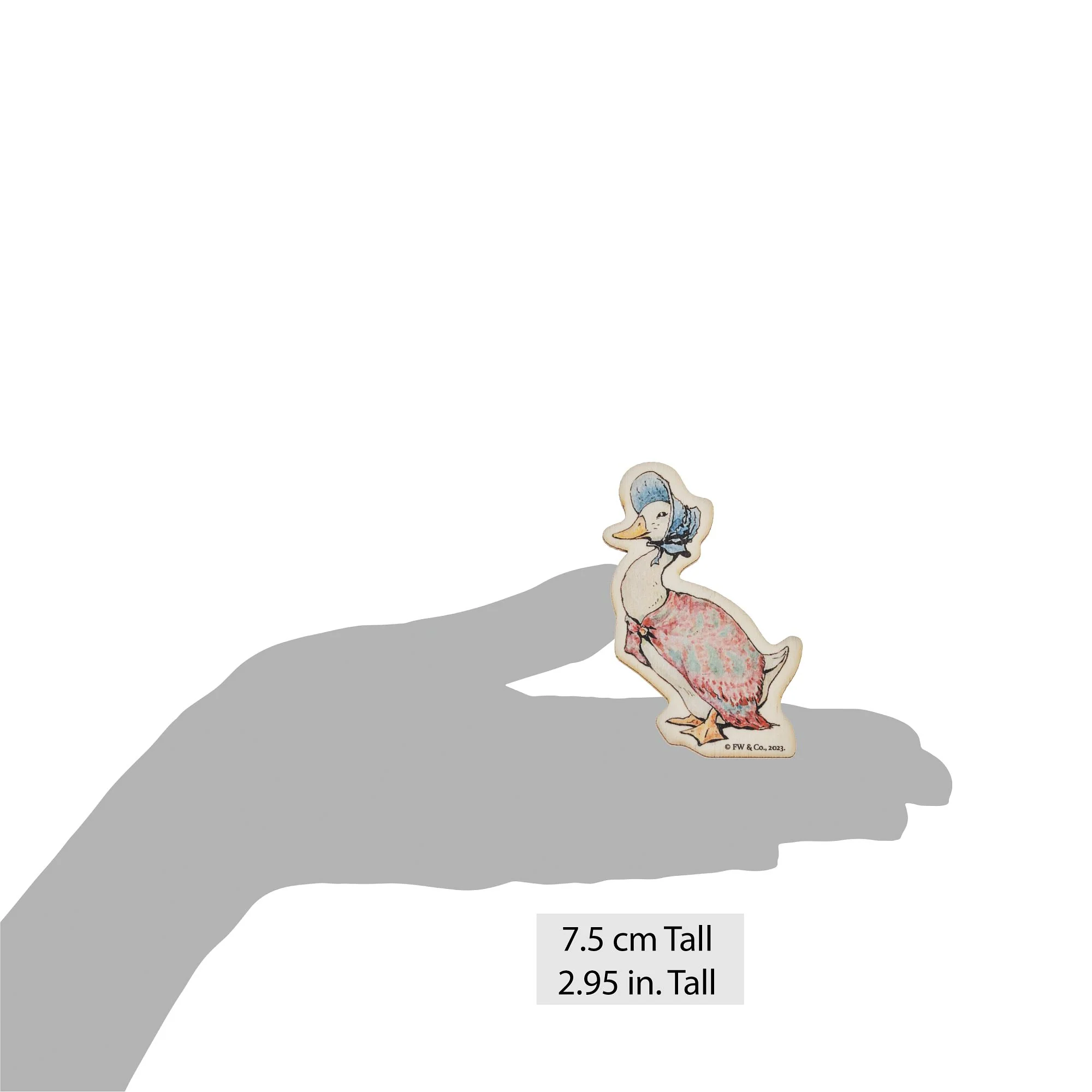 Jemima Puddle-duck Wooden Magnet - Image 6