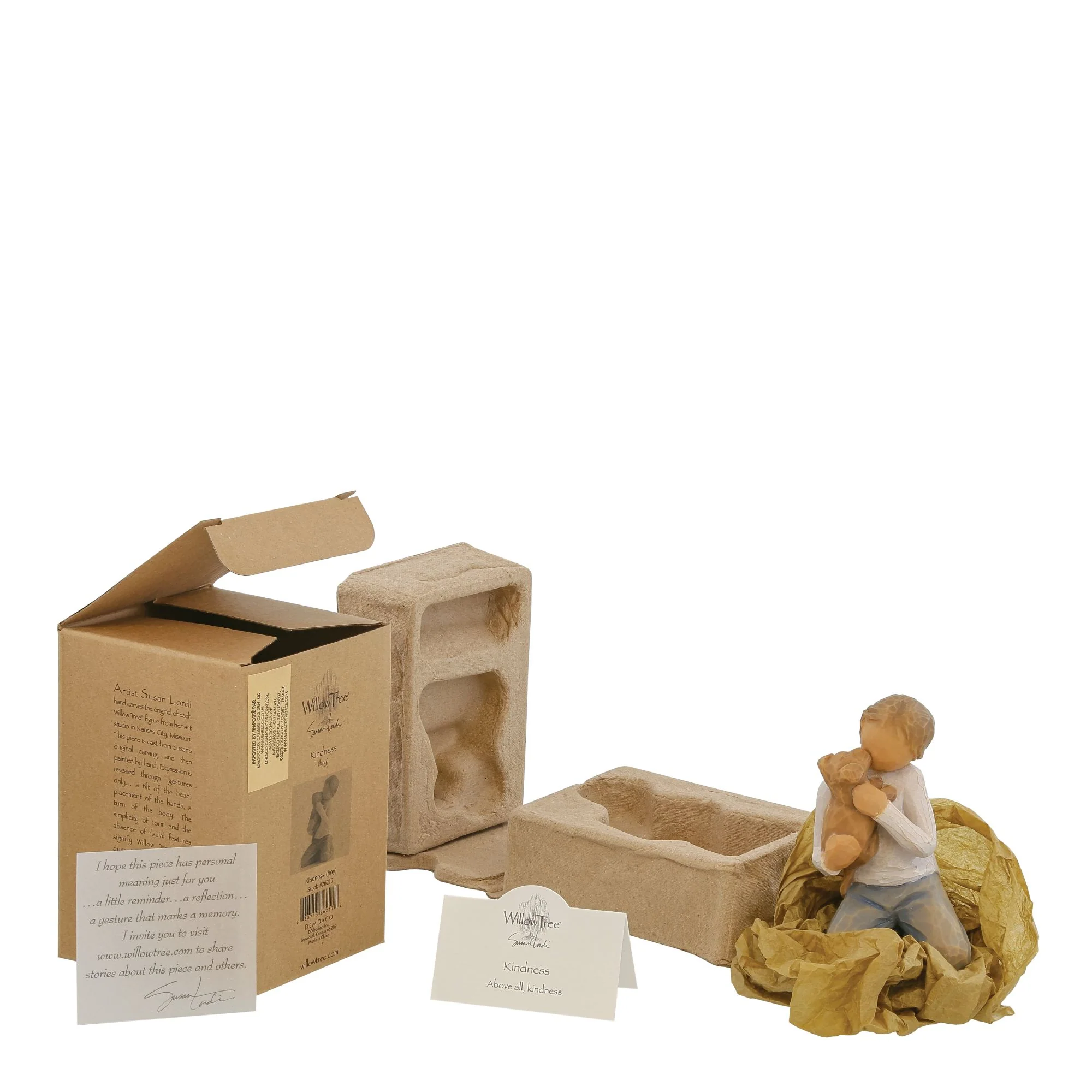 Kindness (boy) Figurine by Willow Tree - Image 5