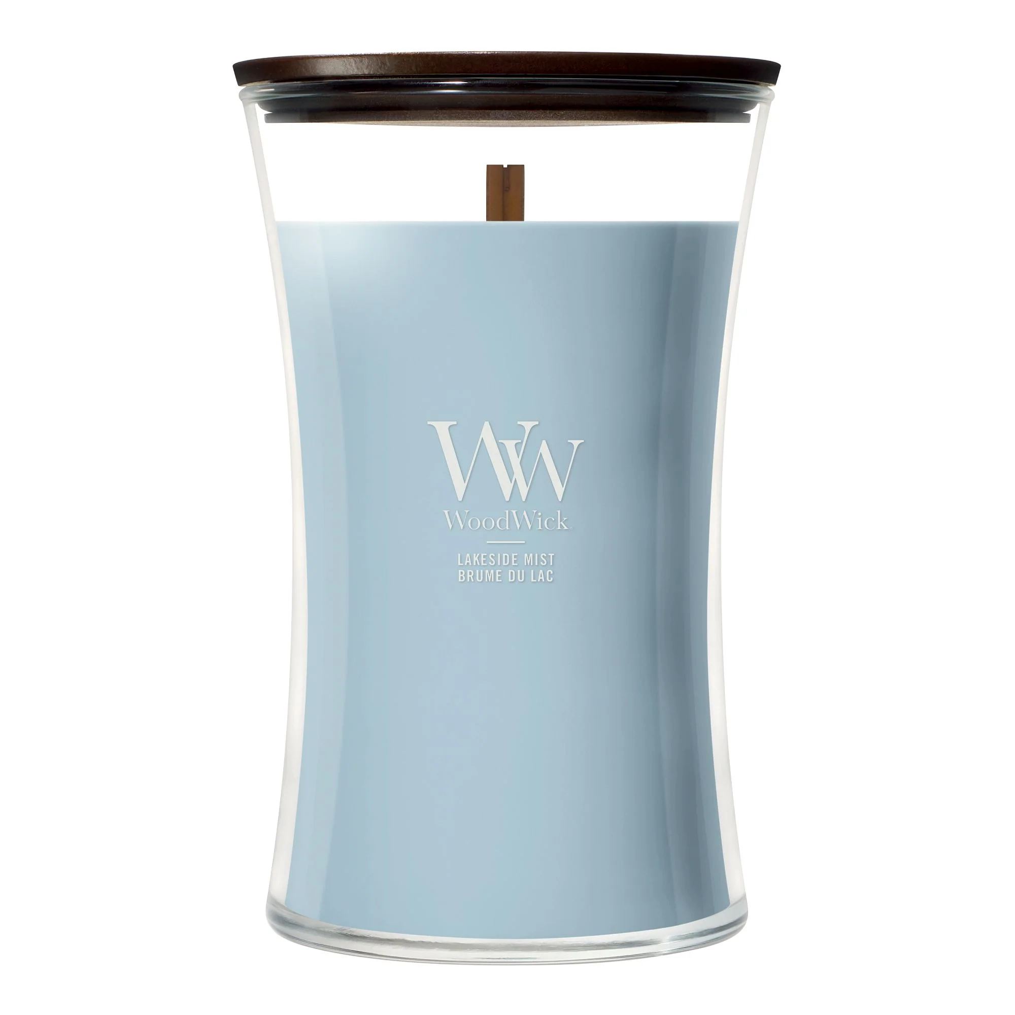 Lakeside Mist Large Hourglass by WoodWick