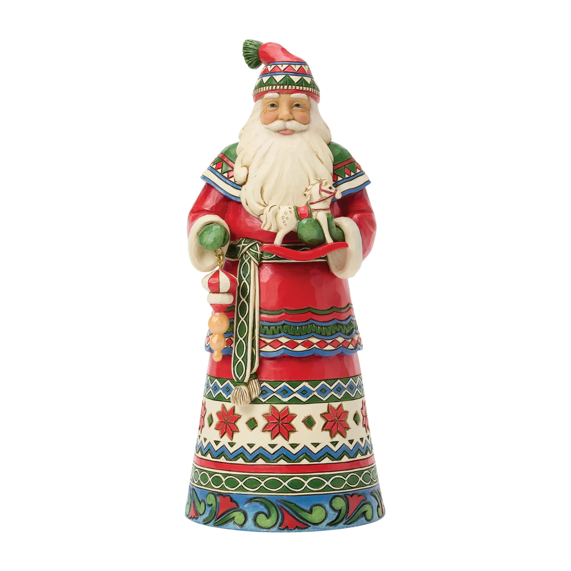 Laplander Santa with Rocking Horse