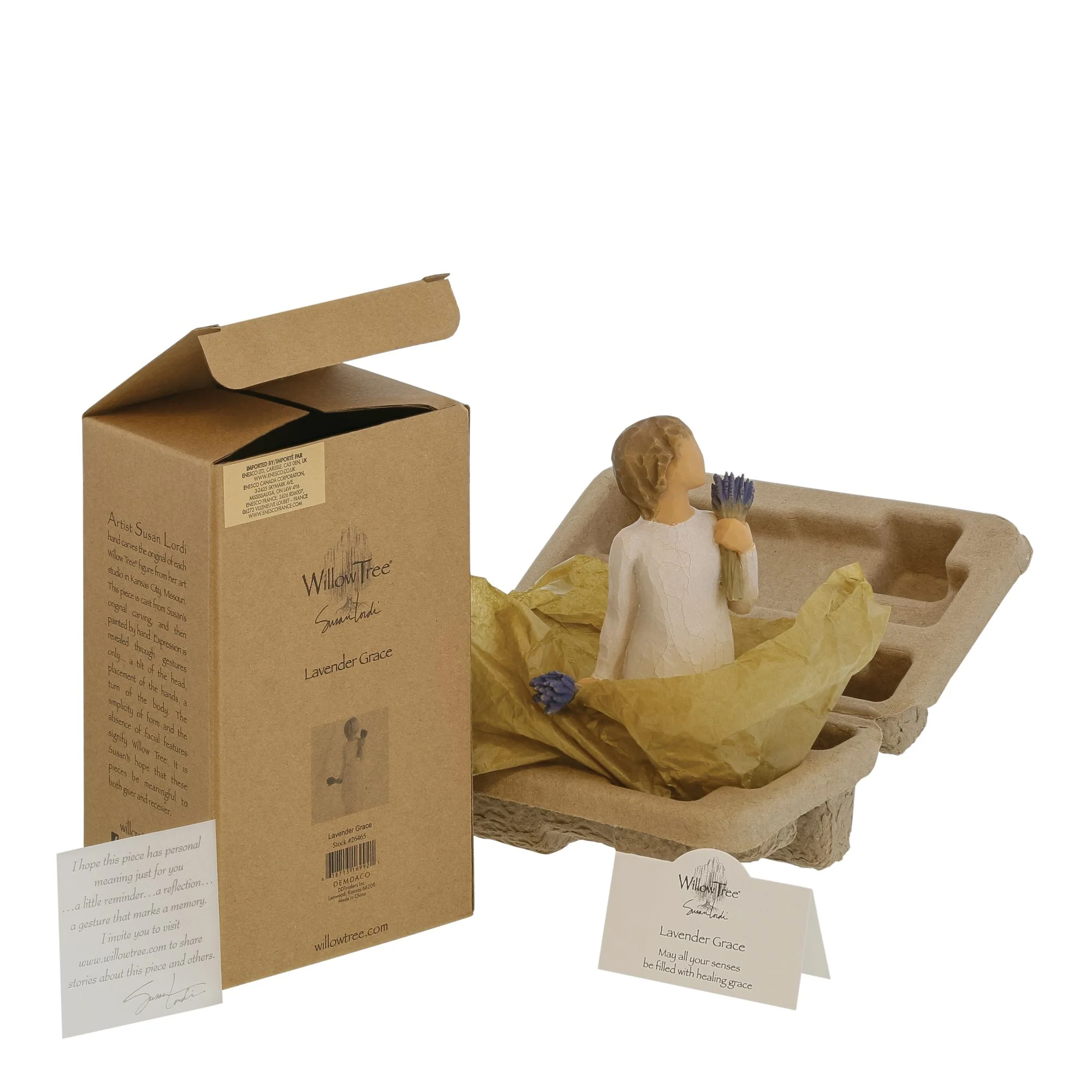 Lavender Grace Figurine by Willow Tree - Image 4