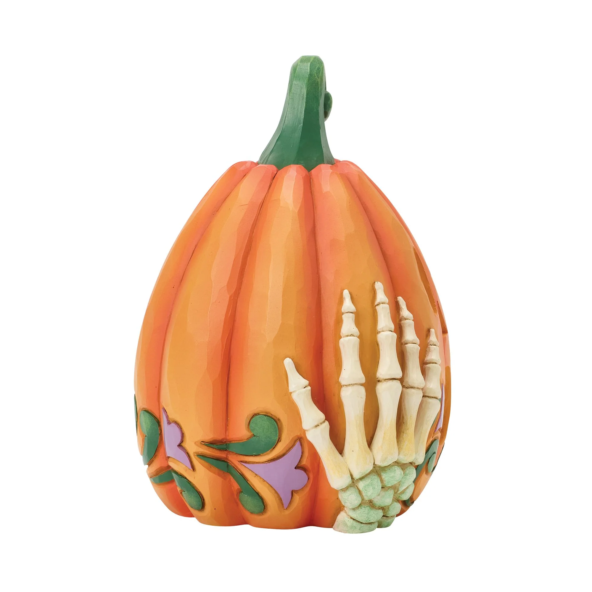 LED Jack-o-Lantern with Skeleton Hands - Image 5