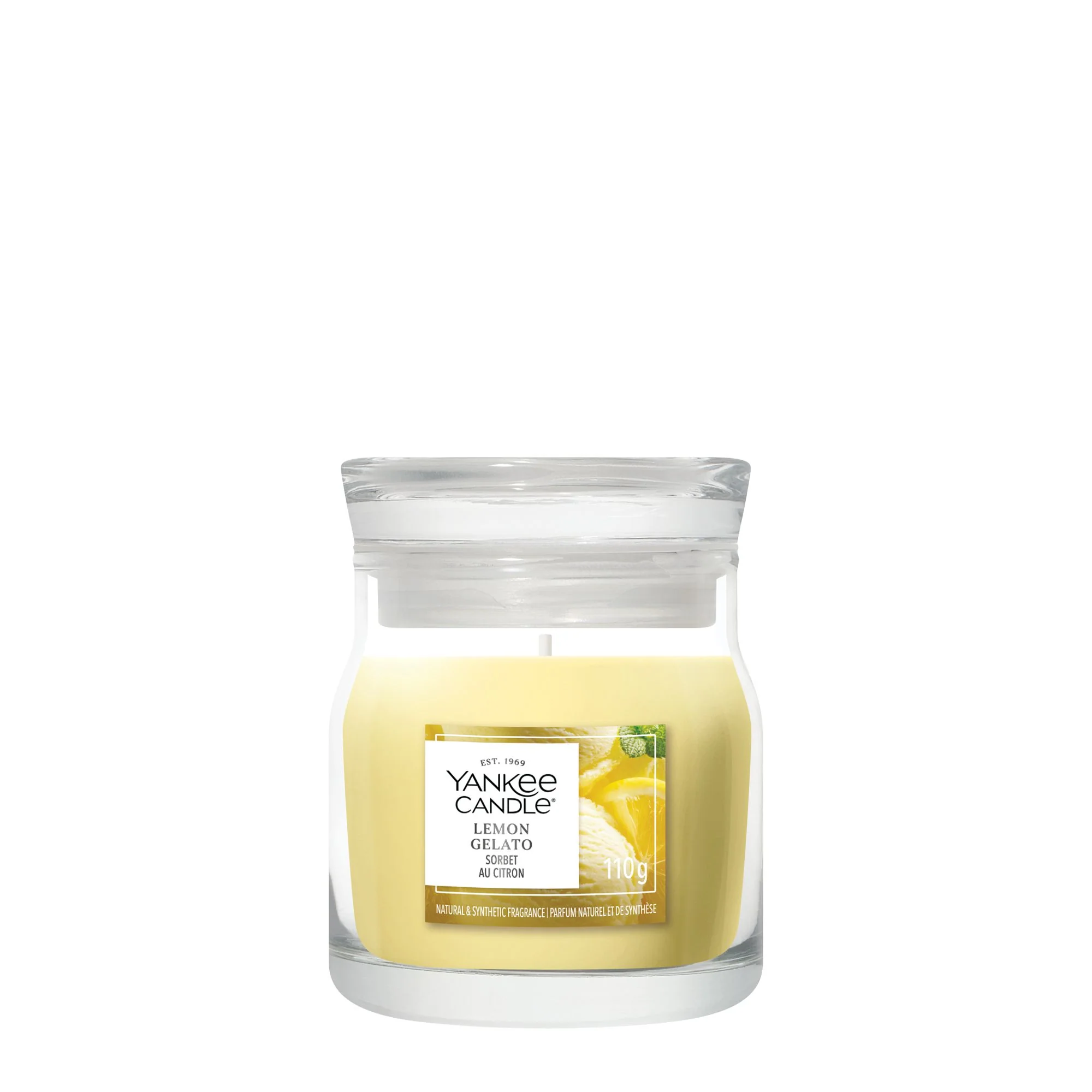 Lemon Gelato Signature Small Jar by Yankee Candle