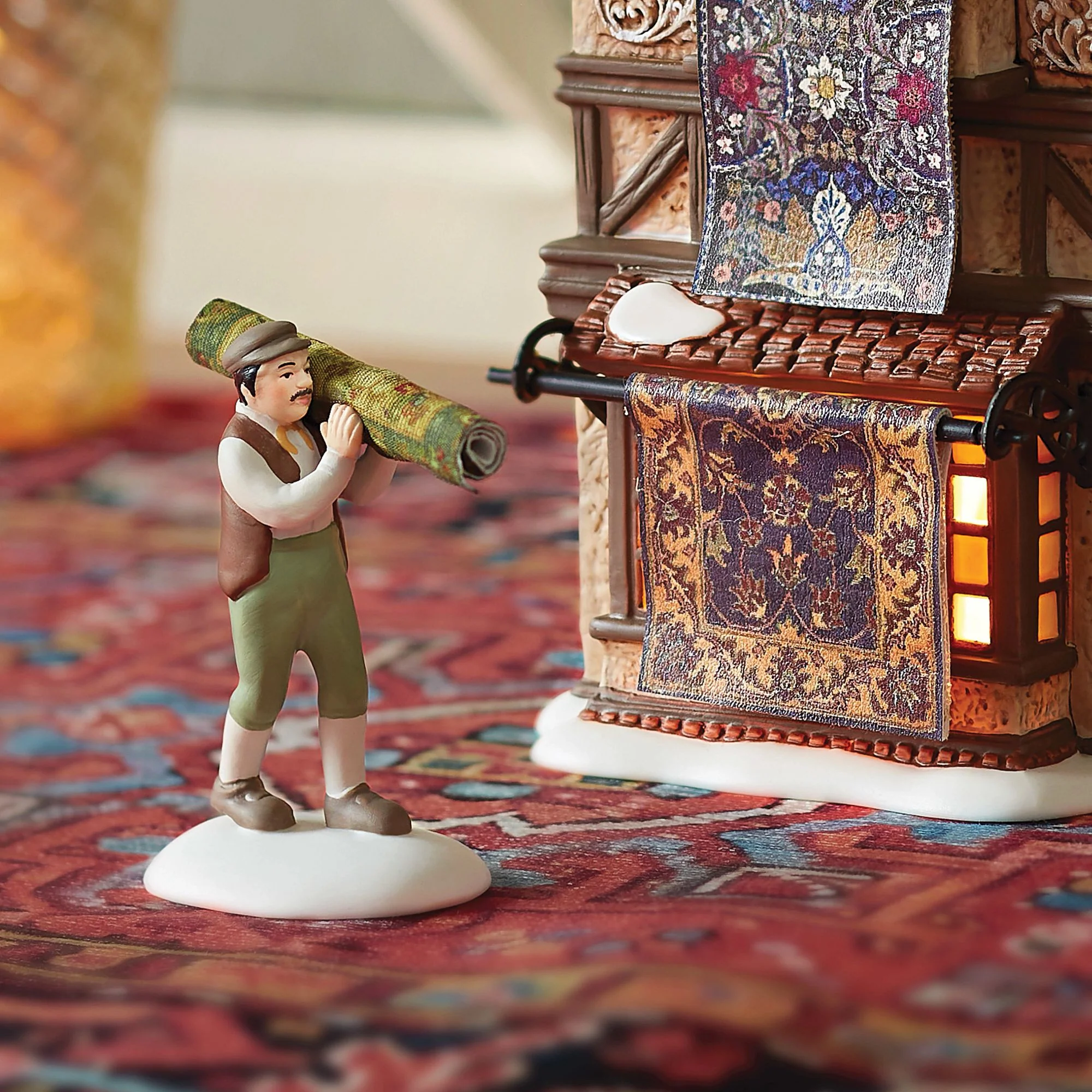 Light as  Drugget - Dickens Village Carpet Man - Image 2