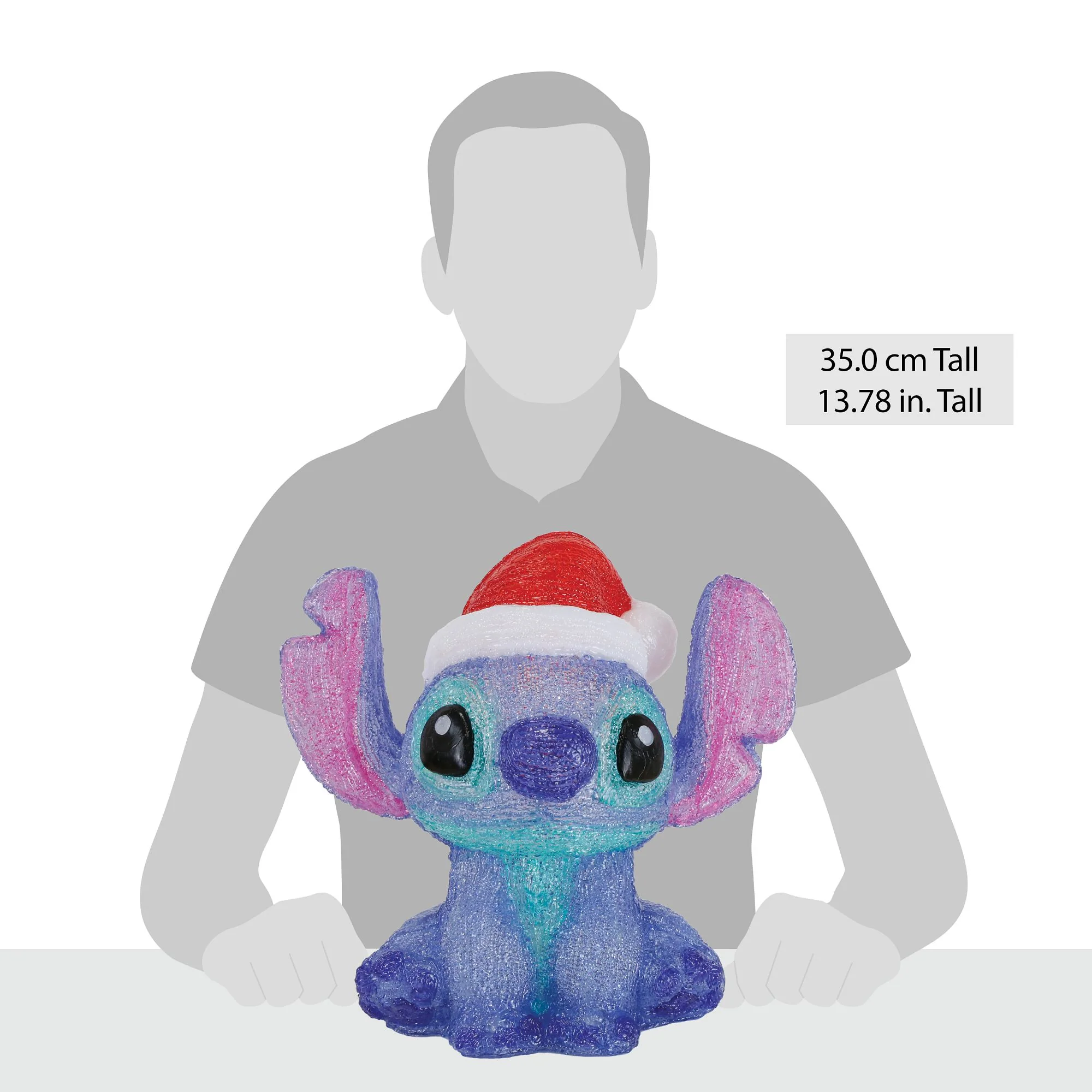Light Up Stitch (UK Plug) - Disney by Department 56 - Image 5