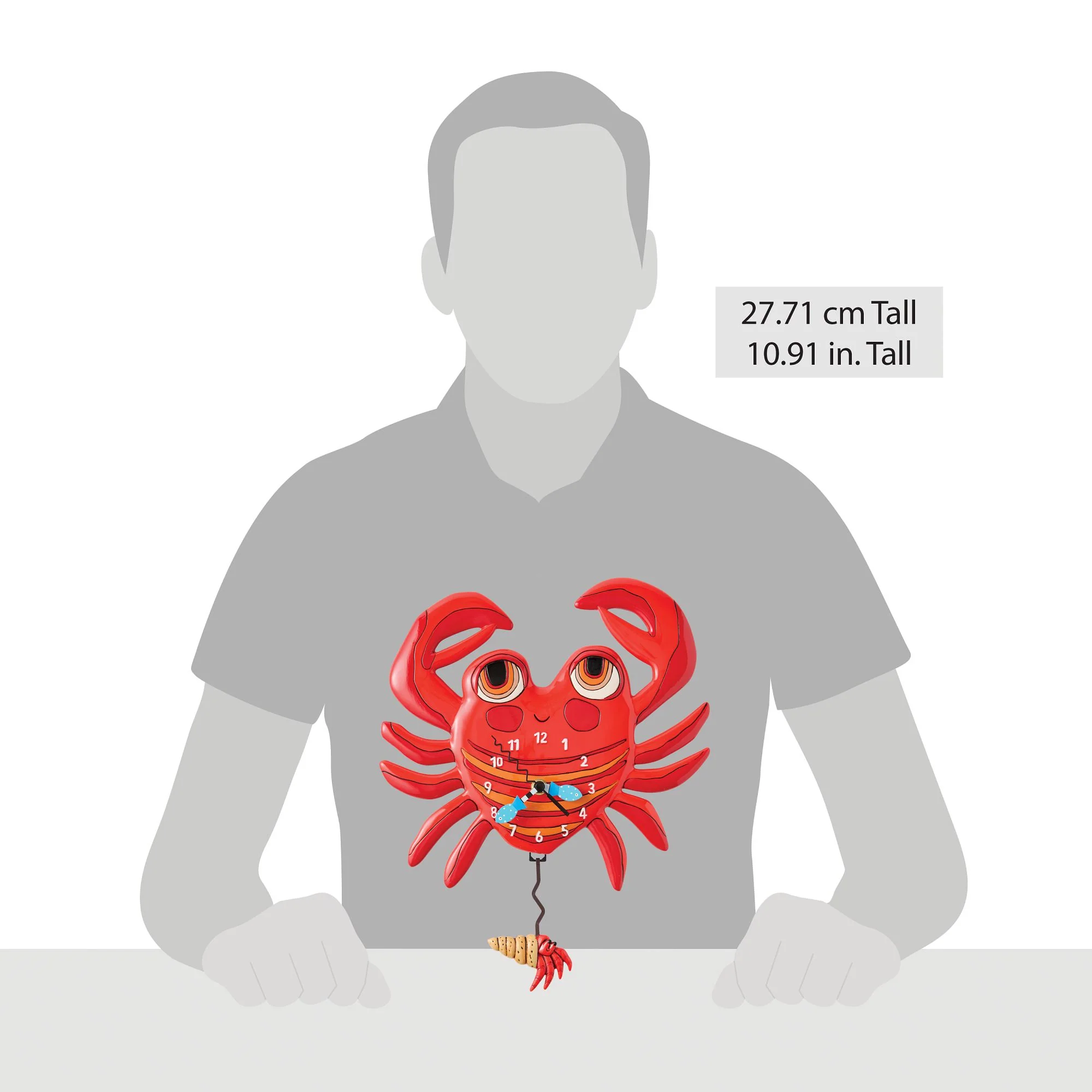 Lil Crab Clock by Allen Designs - Image 5