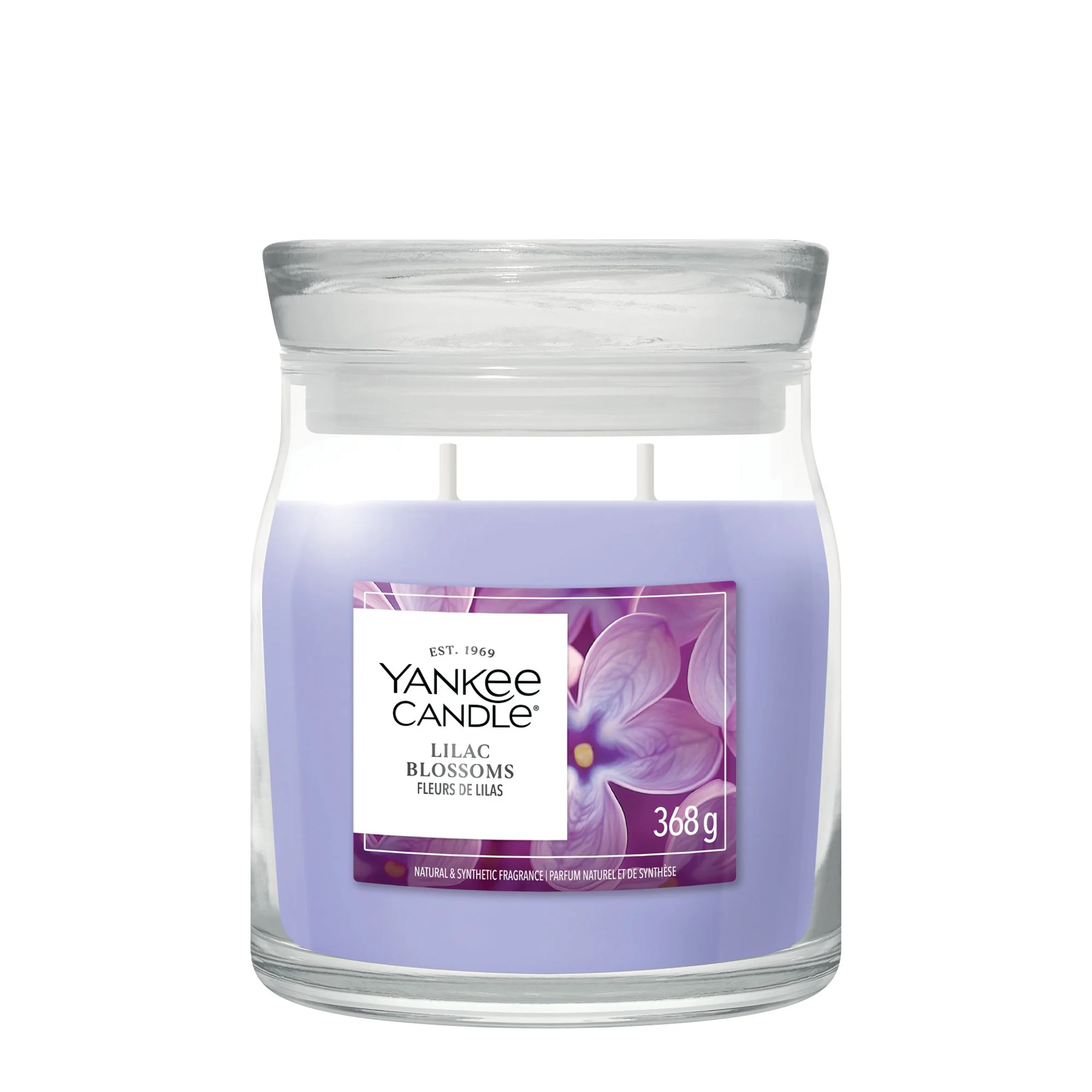 Lilac Blossoms Signature Medium Jar by Yankee Candle