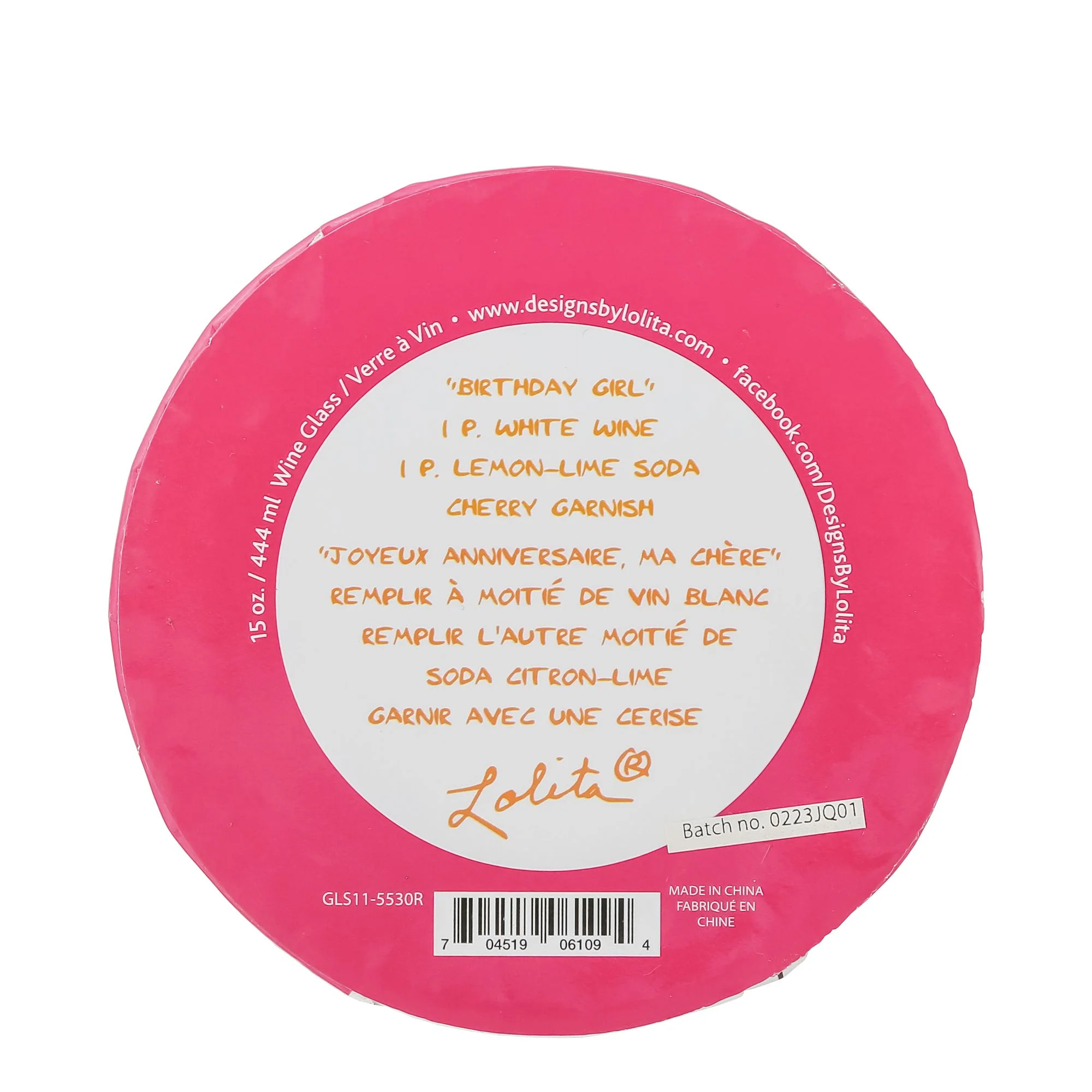 Lolita Birthday Girl Wine Glass by Lolita - Image 6