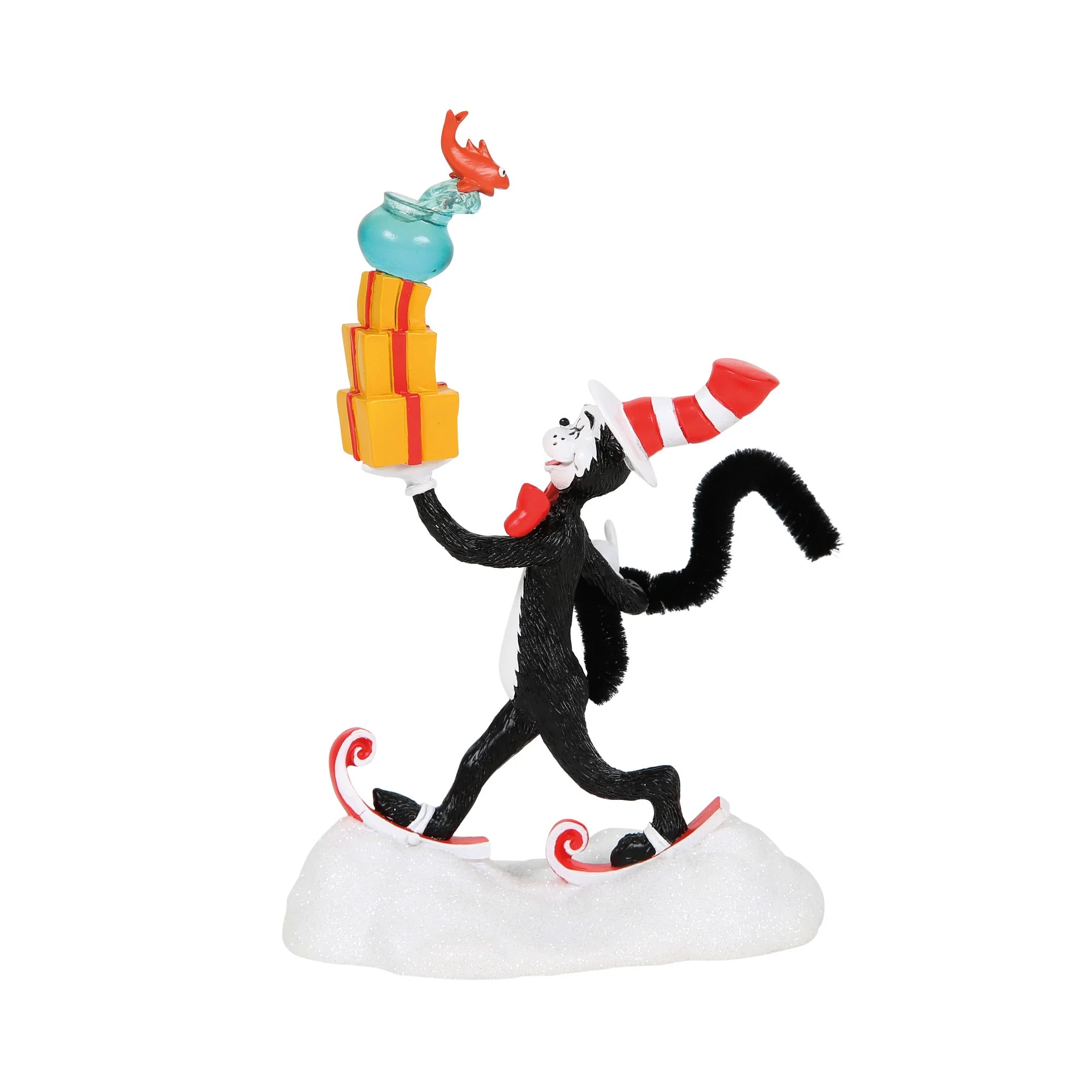 Lookin' Dapper! (Cat in the Hat Figurine) - Grinch Village by D56 - Image 4