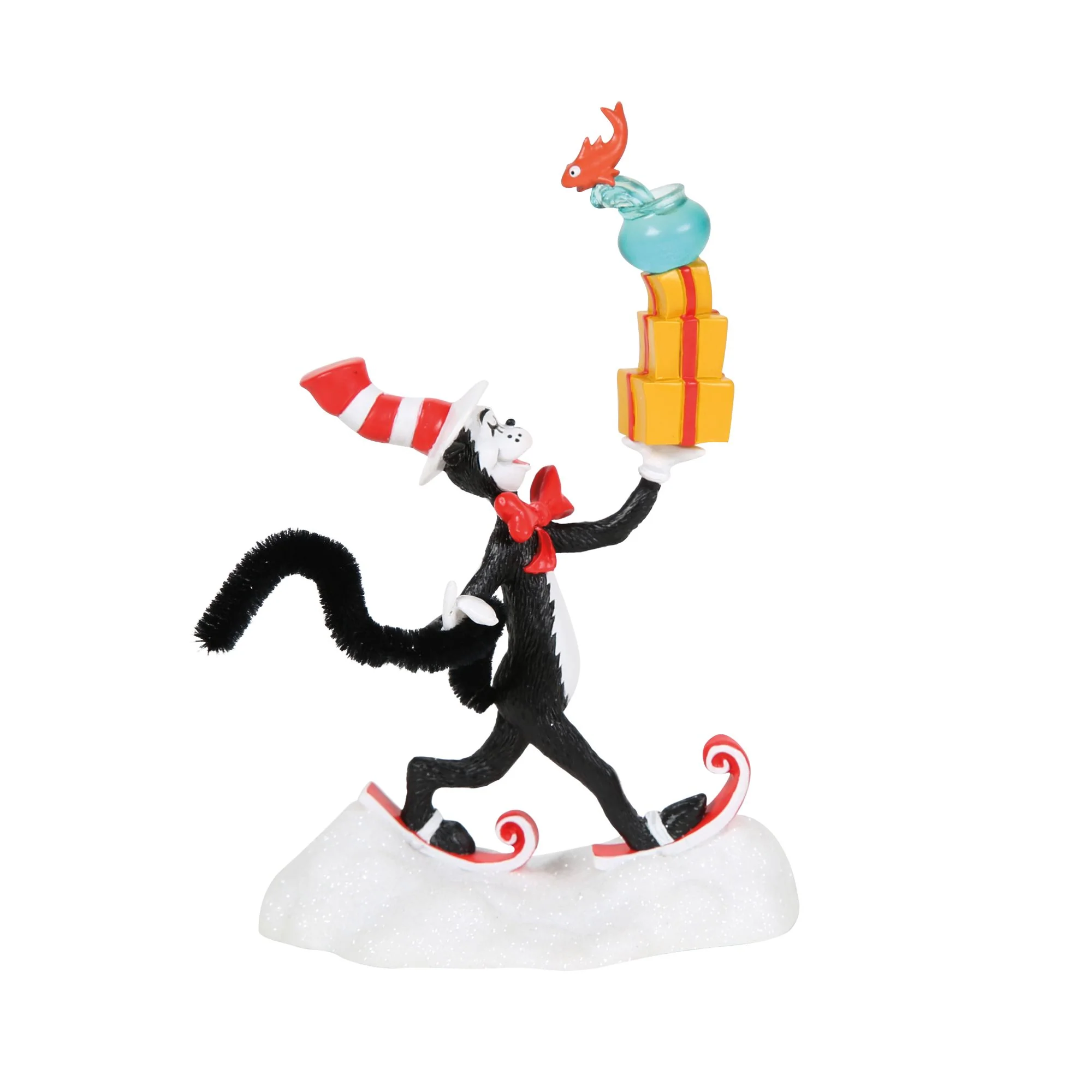 Lookin' Dapper! (Cat in the Hat Figurine) - Grinch Village by D56 - Image 6