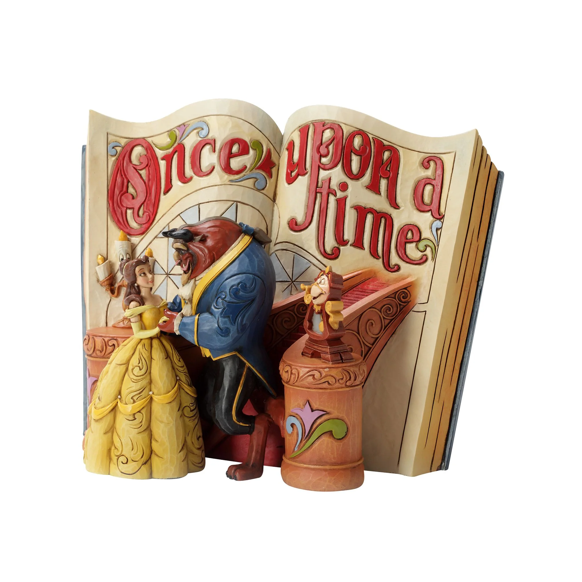 Love Endures - Beauty and The Beast Storybook Figurine - Disney Traditions by Jim Shore - Image 3