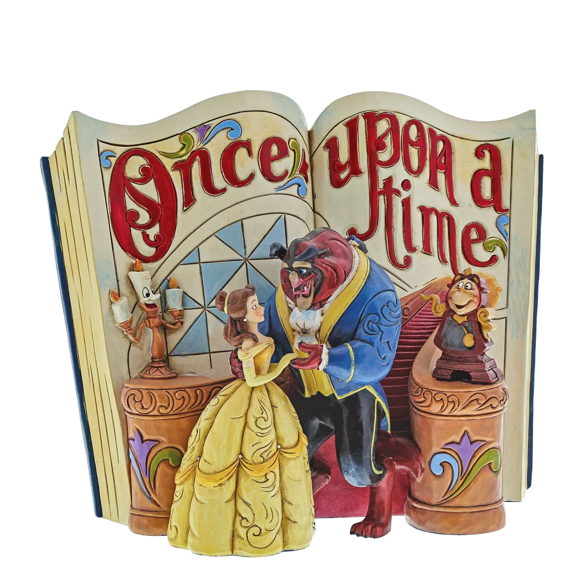 Love Endures - Beauty and The Beast Storybook Figurine - Disney Traditions by Jim Shore - Image 5